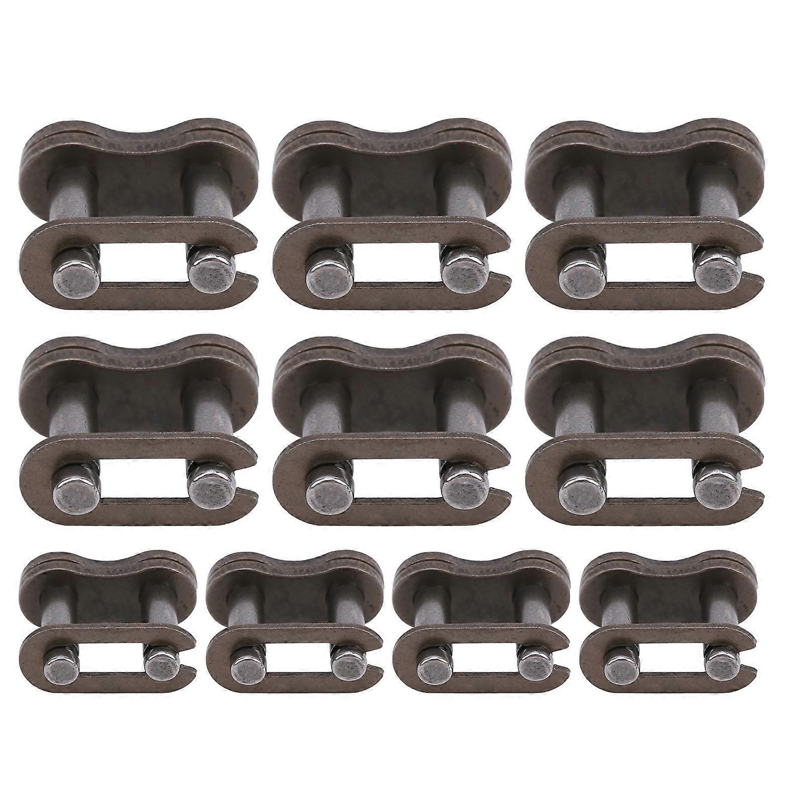 10pcs 25H Chain Master Link Cast Iron High Strength Connectors Easy Installation