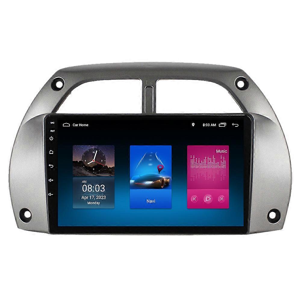 RoverOne Car Stereo Radio Bluetooth CarPlay Android Auto GPS Sat Nav Touch Screen for Toyota RAV4 2 CA20 CA20W XA20 2000 - 2003