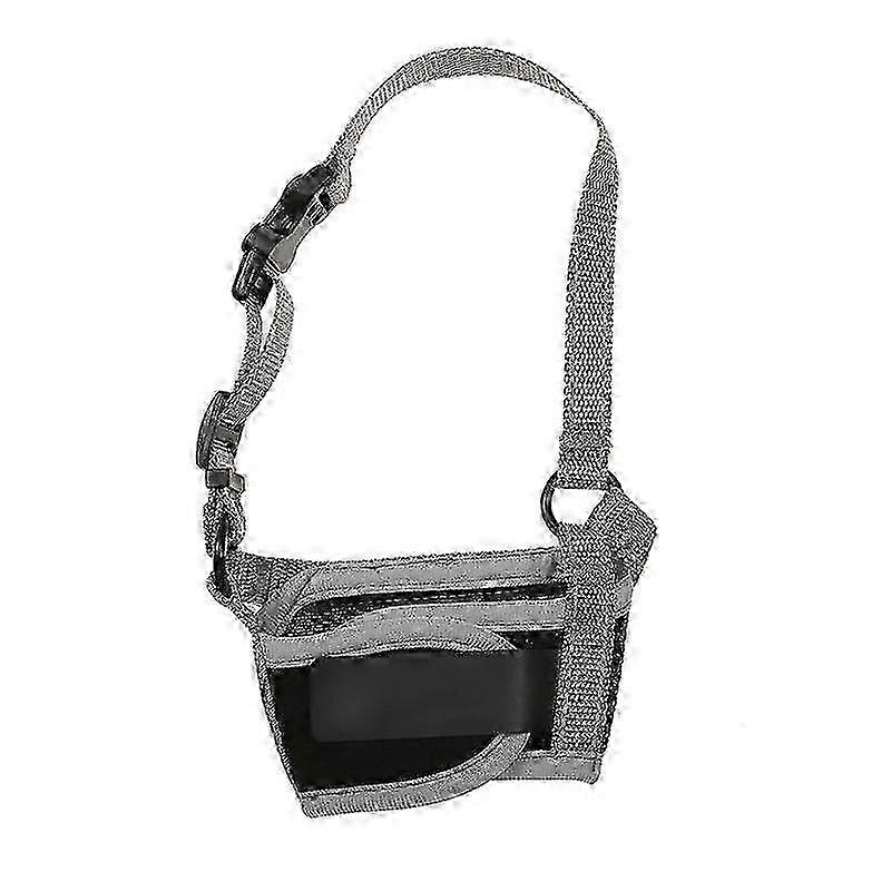 Soft Muzzle For Dog To Anti And Prevent Biting Barking Chewing Air Mesh No Muzzle With Adjustable Strap
