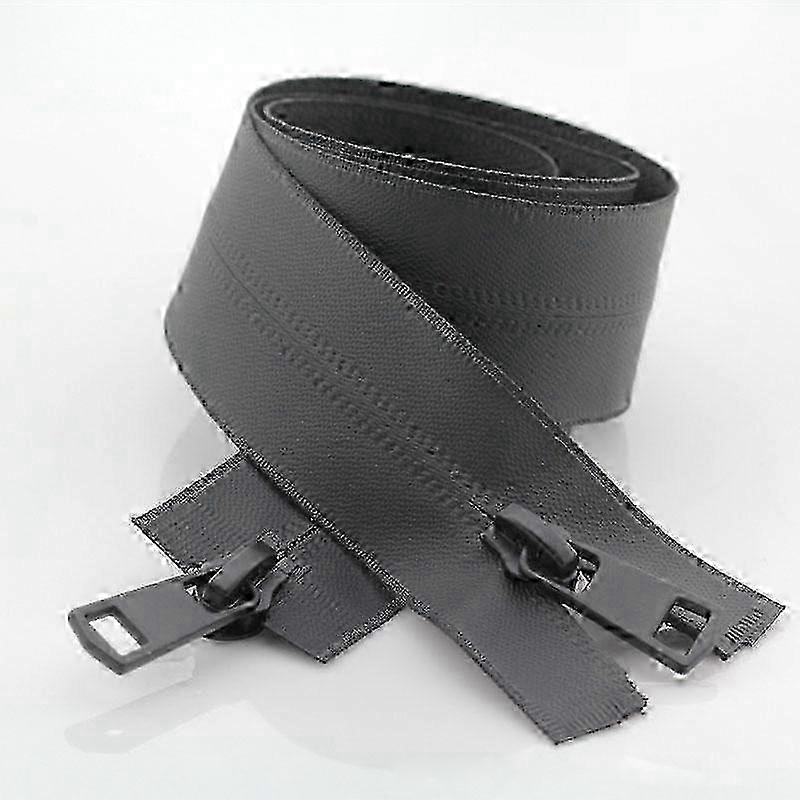 Waterproof Nylon Zipper for DIY Jacket Sewing Projects Double Head Open End Closure Accessory