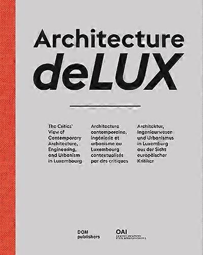 Architecture Delux by DOM Publishers Hardback Book
