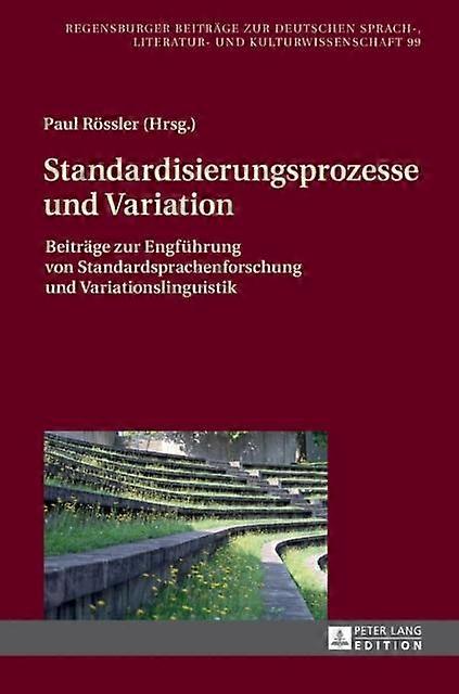 Standardisierungsprozesse Und Variation Hardback Book