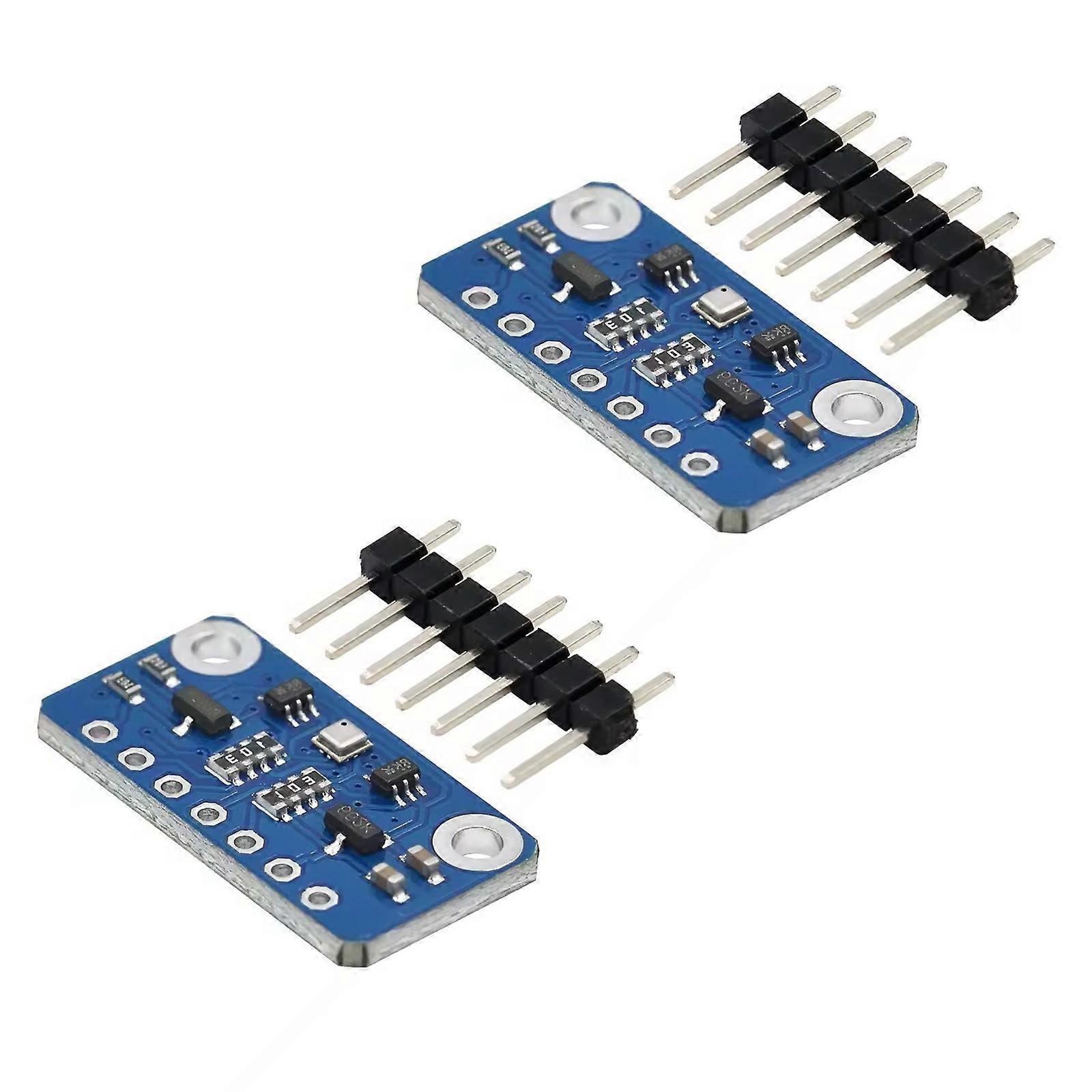 High Precise Atmospheric Pressure Sensors Module I2C SPI Interfaces Compatible for Development Board Projects 3.3V/5V Multicolor