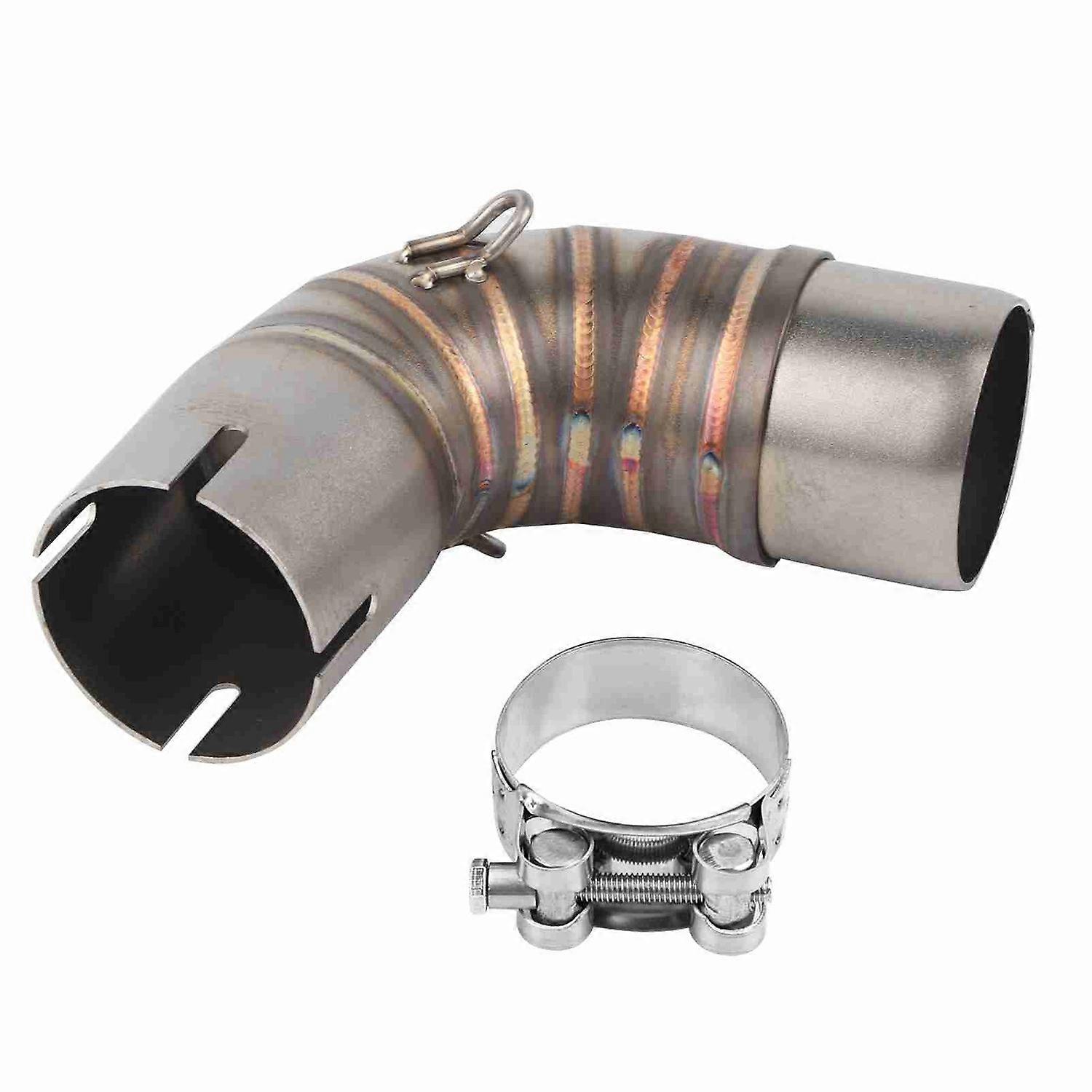 Motorcycle Exhaust Middle Pipe Link Connect for CB1000R 2008‑2017