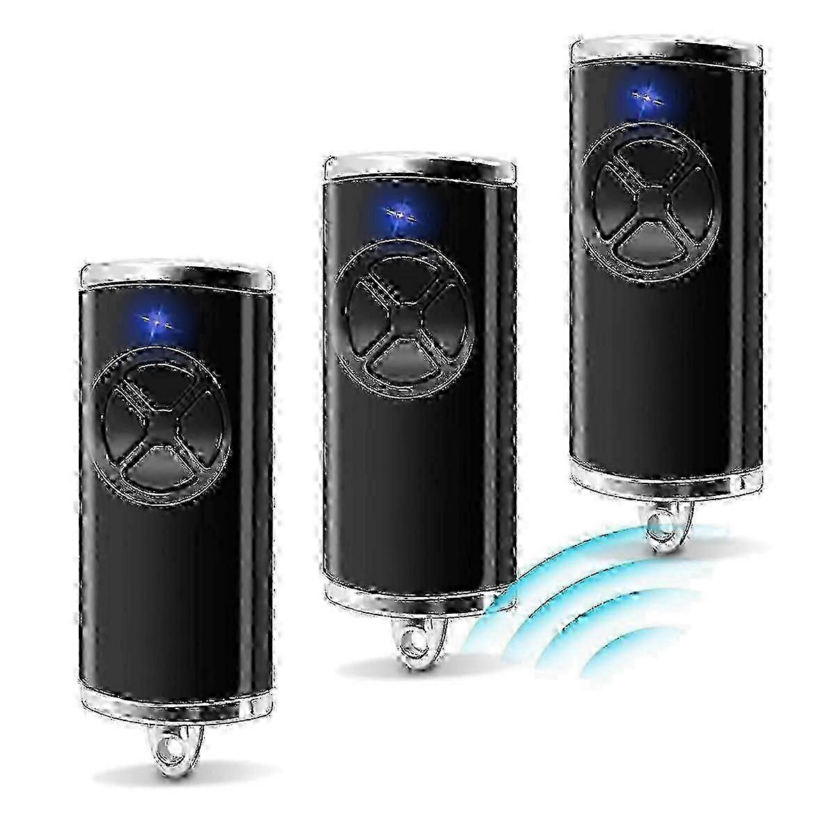 3-Piece Hormann 868MHz Garage Door Opener Remote Controls with HSE2-868-BS and HSE-4-86 Handheld Transmitters