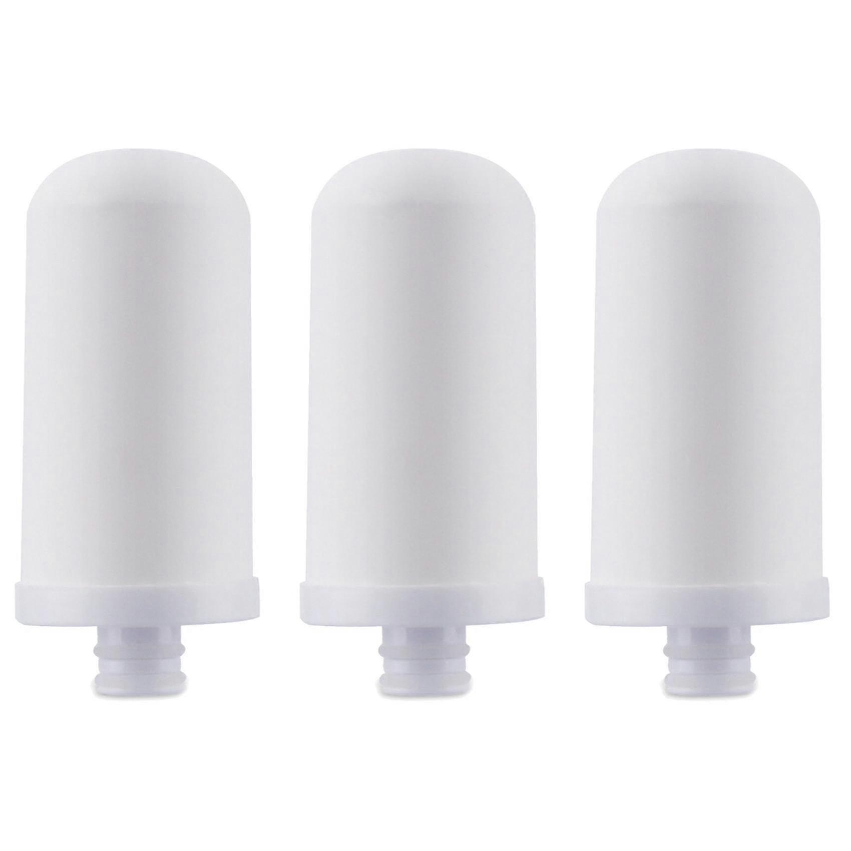 3Pcs/Set Faucet Water Filter Elements - Filter Pitcher for Removing Fluoride, Lead & Other Impurities