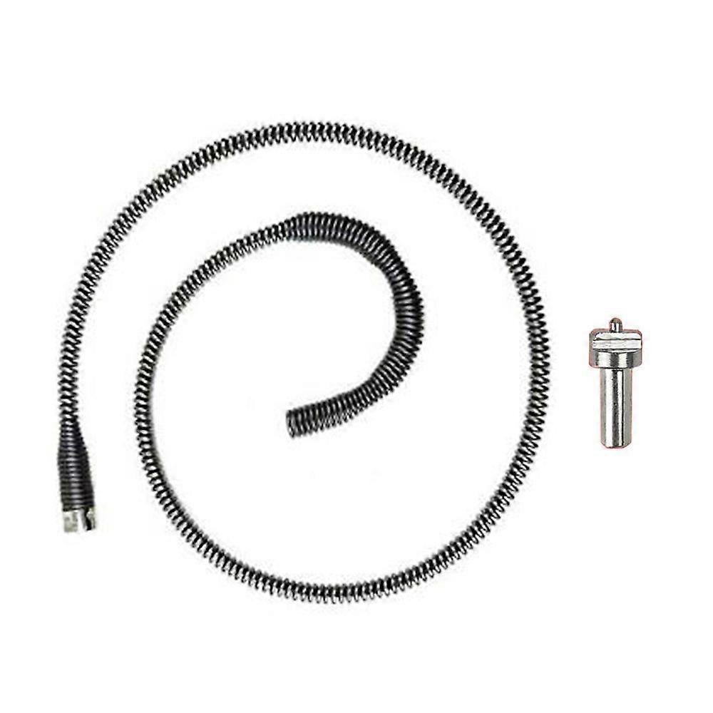 With 10MM Connector Cleaning Tools Drain Cleaner Dredging Spring Pipe Dredging Tools Spring Pipe