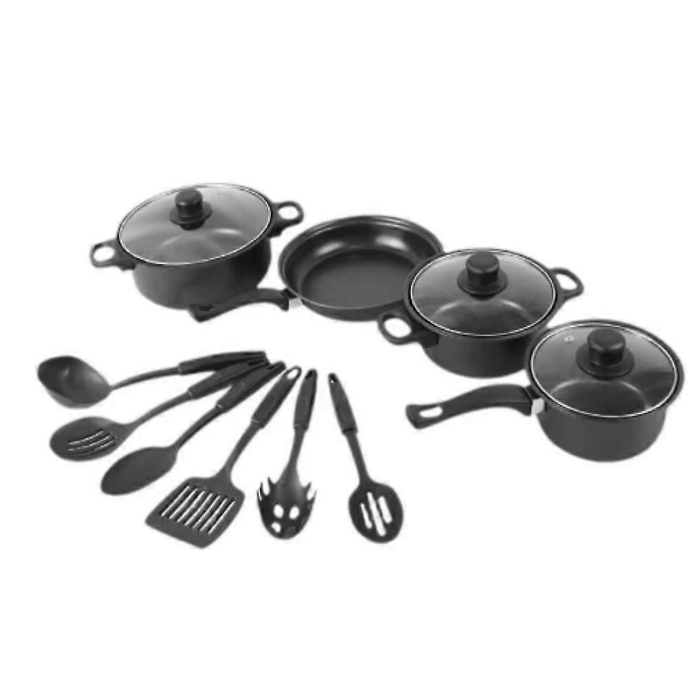 13pcs Multifunctional Cookware Set Maifanstone Cooking Set Durable Frying Pan  Household