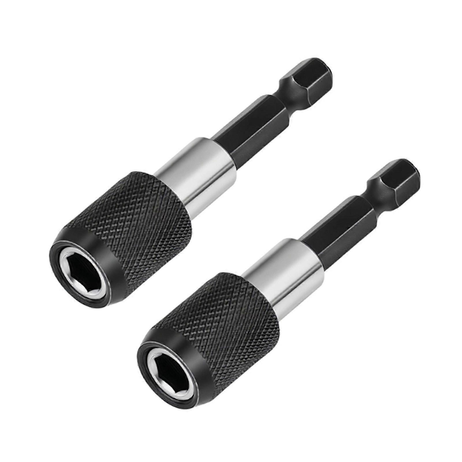 Professional Grade Wear Resistance 60mm Auto Locking Bit With Hex Shank Build In Magnetic Design And Carbon Steel Cores Multicolor