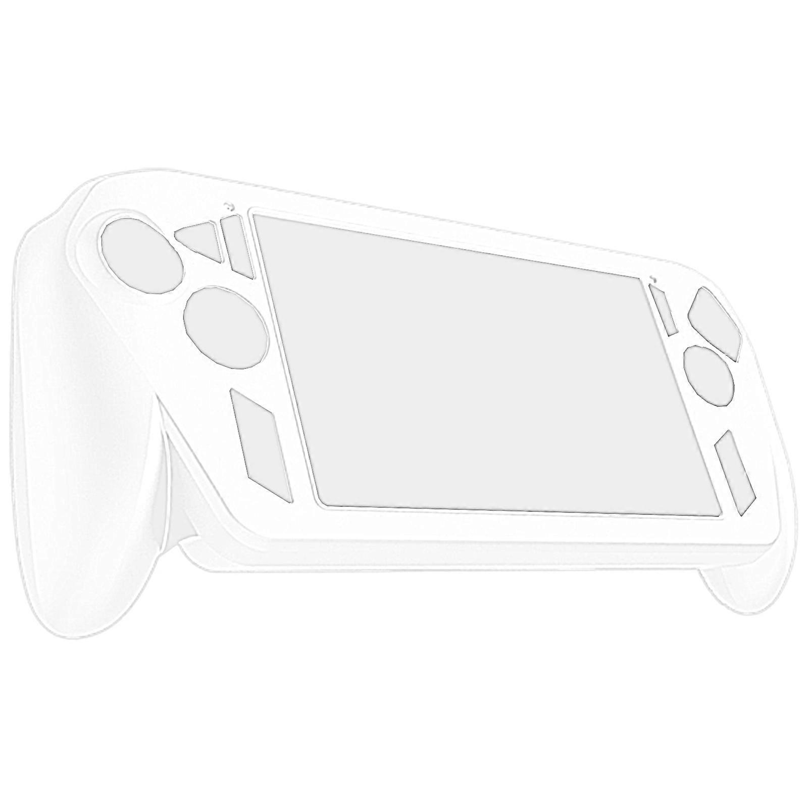 Gamepad Housing Silicone Protector Cover for ROG X Scratchproof Shell Skin Full Coverage Protective Sleeve  White