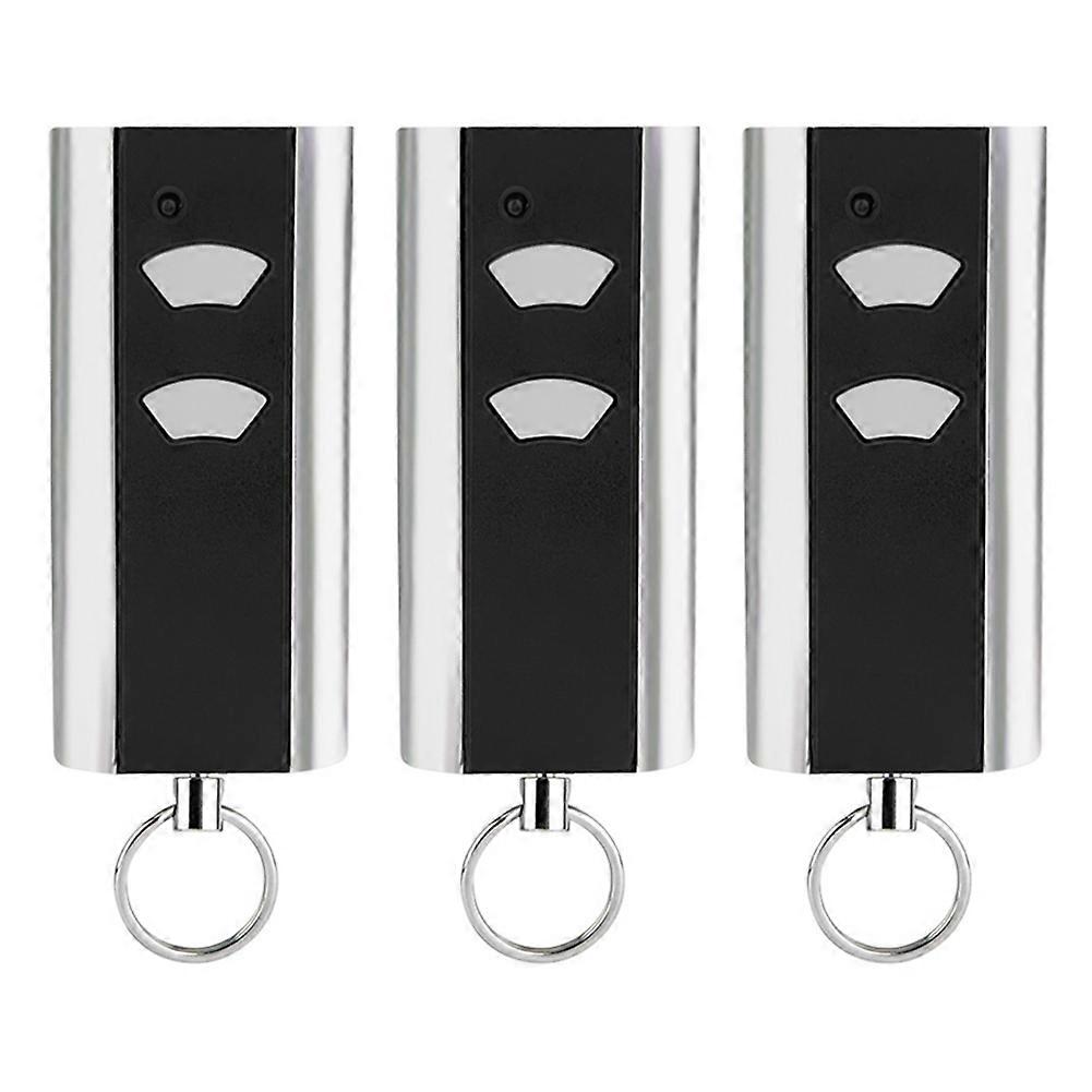 3PCS Garage Door Opener for Normstahl RCU 433-2K 433.92 MHz Replacement Garage Door Remote Control Handheld Transmitter