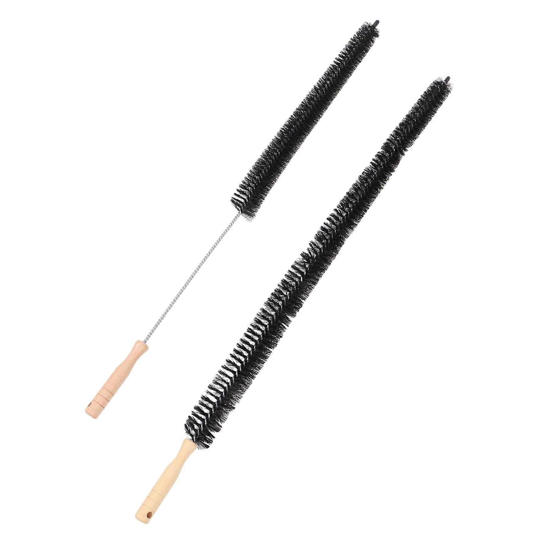 2 Pack Dryer Vent and Washing Machine Cleaning Brush Set with Flexible Long Handles for Easy Dust and Lint Removal