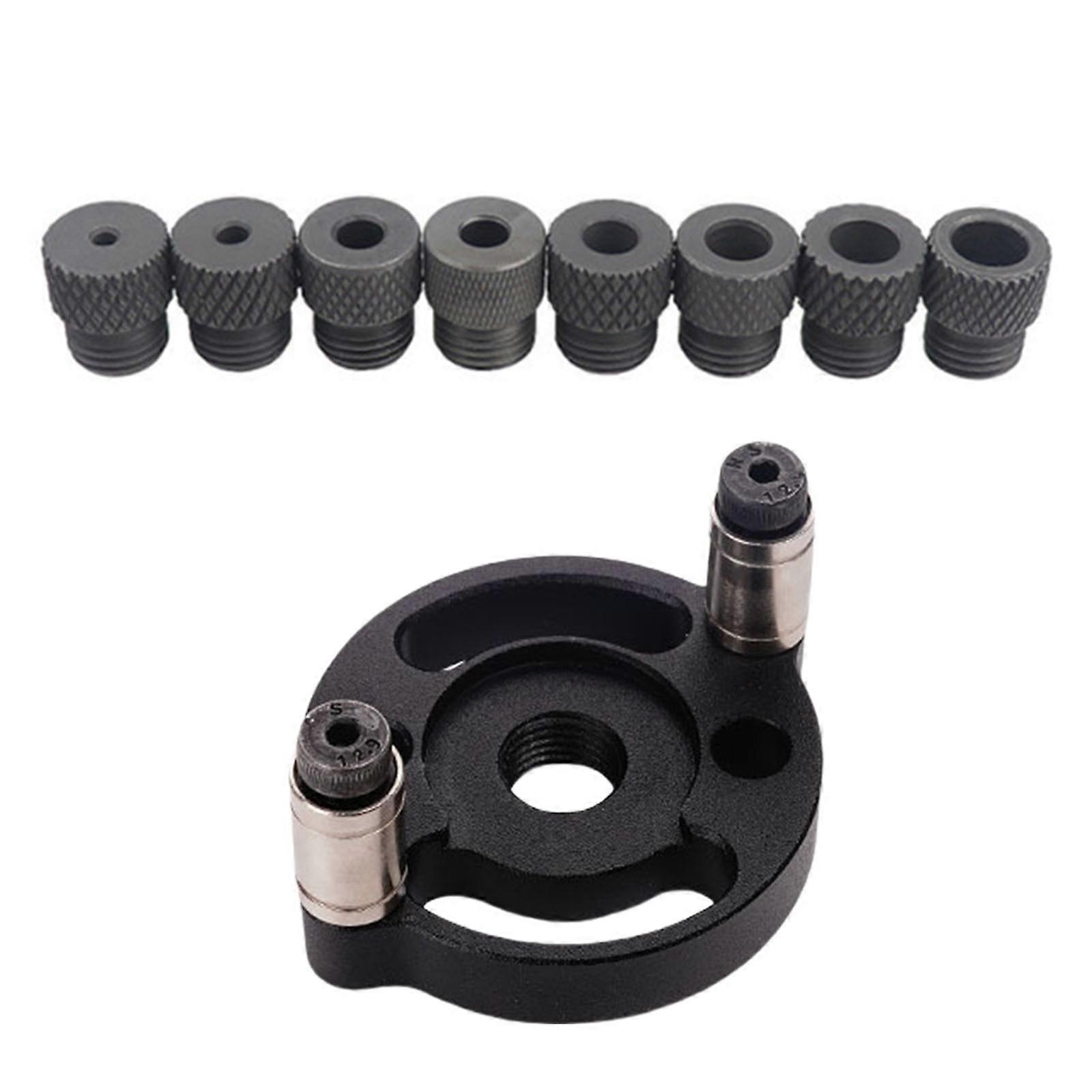 User Friendly Aluminum Dowel Jig Drill Locator for Accurate Hole Alignment in Woodworking Best for Profession Carpentry Multicolor