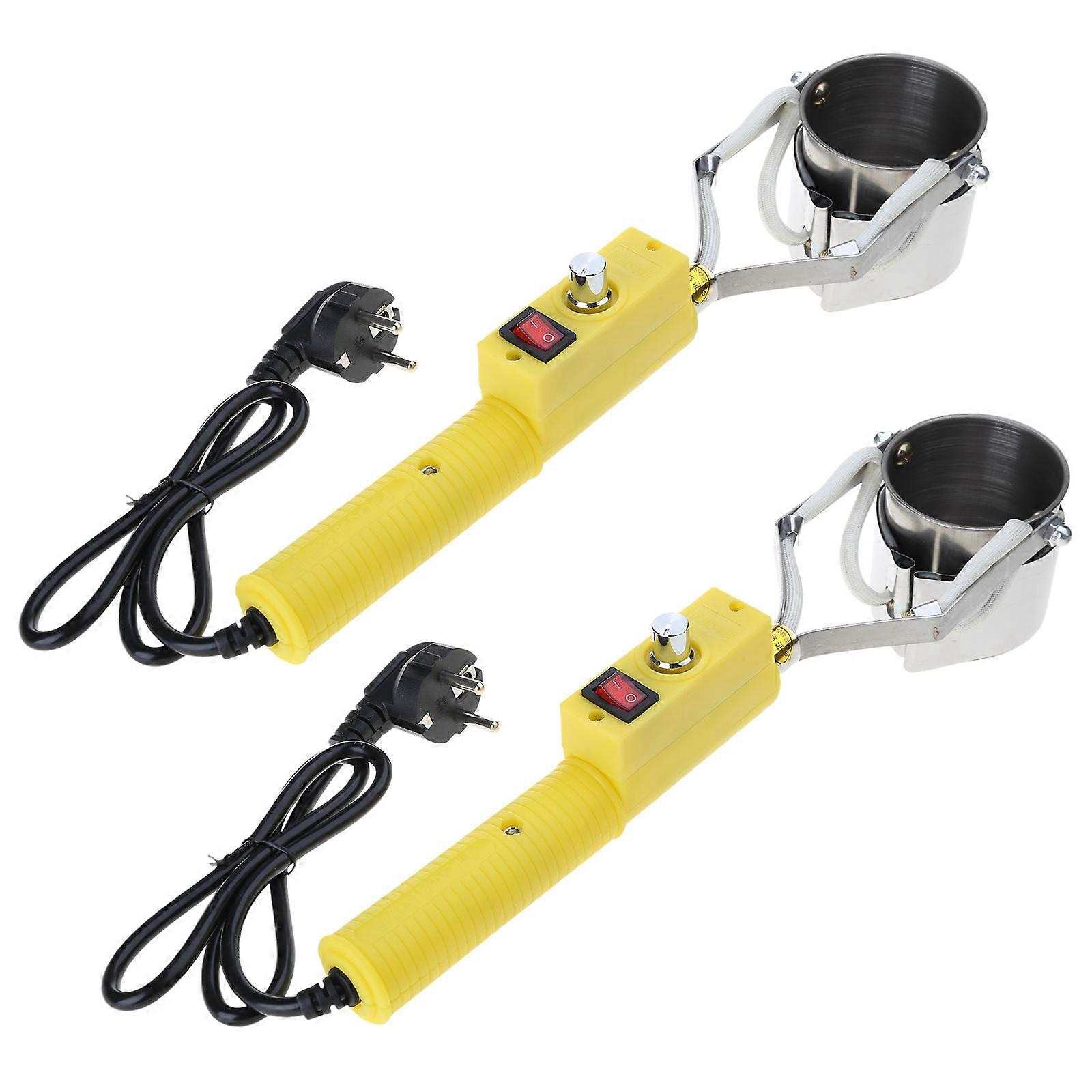 Adjustable Temperature Soldering Pots Tin Melting Tool 300W 500W for Smelting and Automobile Maintenance Multicolor