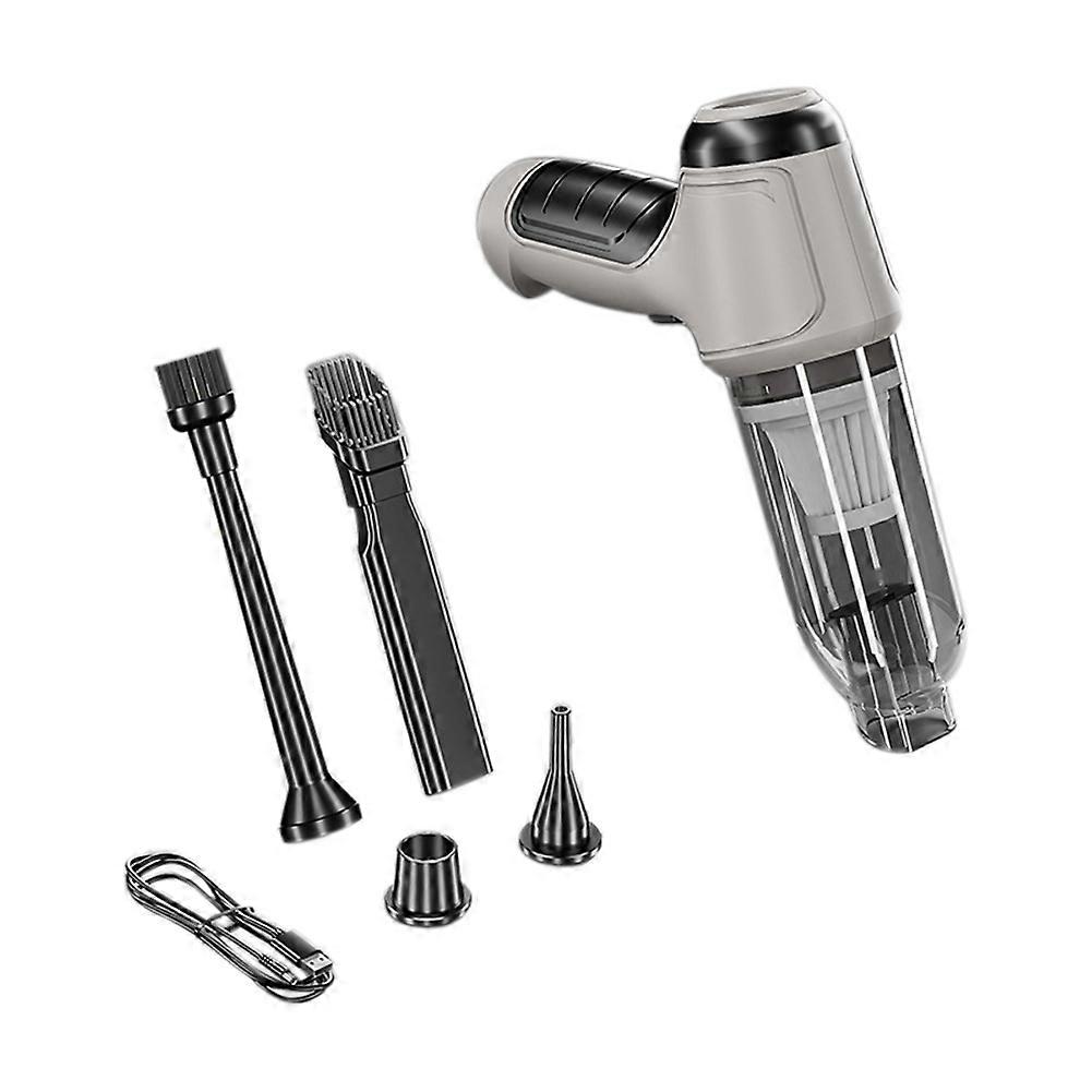  Car Wireless Vacuum Cleaner Home Appliance Gray White