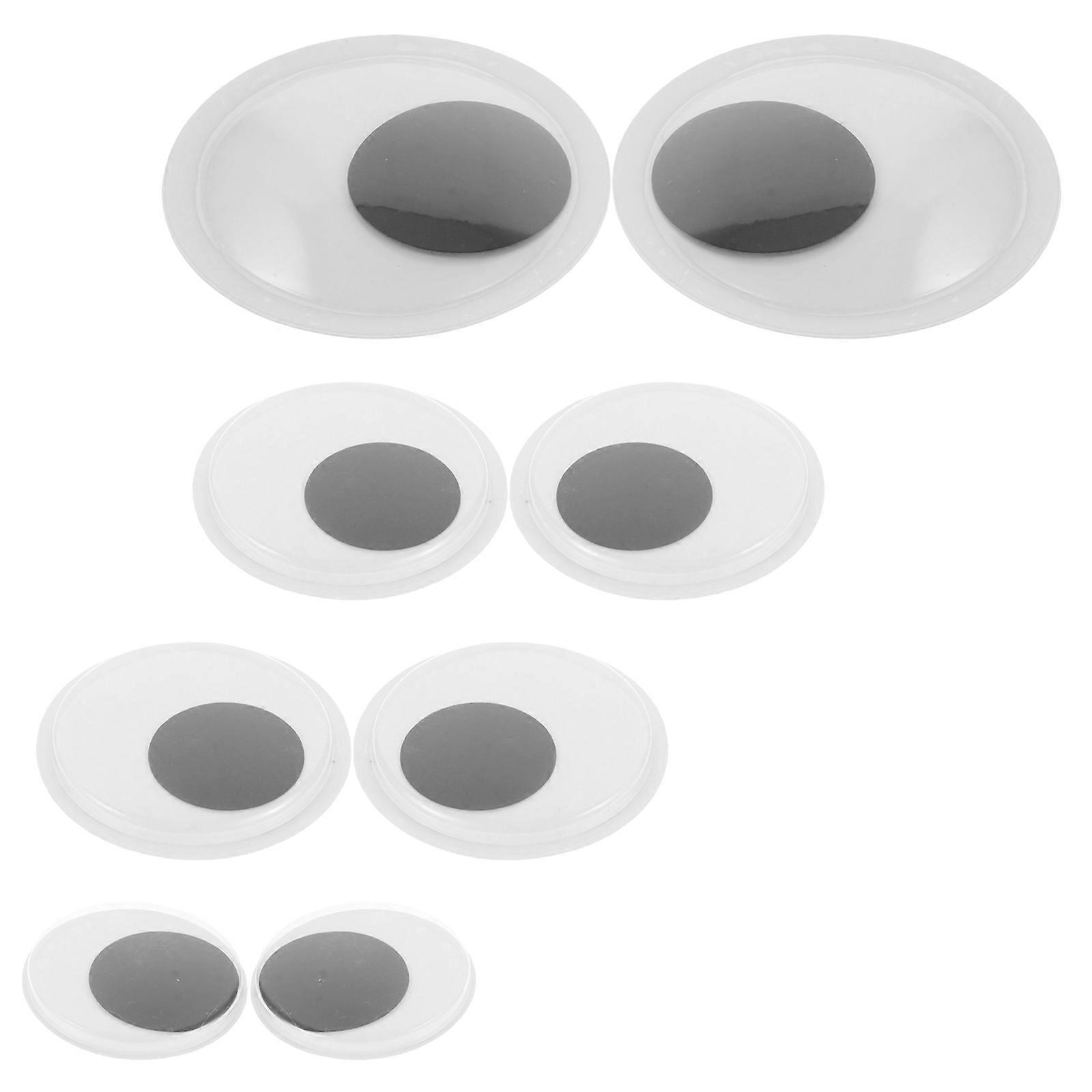 Plastic Wiggle Eyes for Creative Diy Crafts Adults 8Pcs