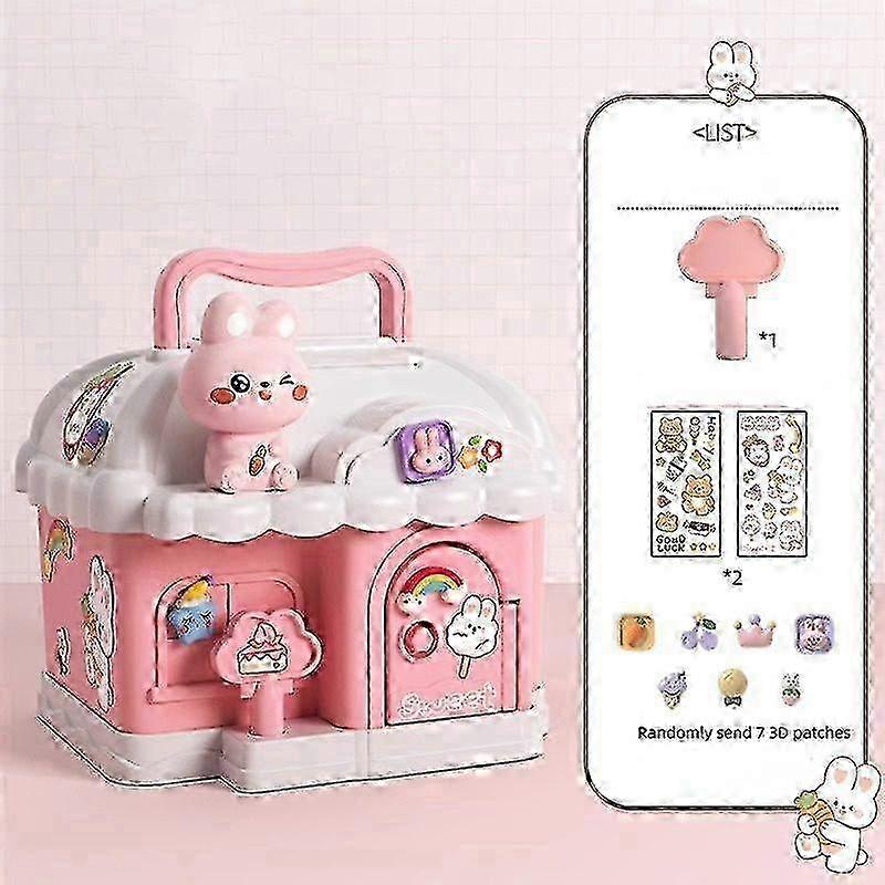 The piggy bank only goes in and out the piggy bank the change jar the toys