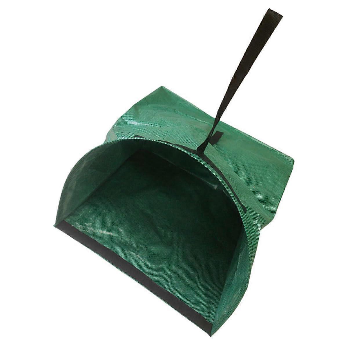 Reusable Large Capacity Leaf Collection Bag SemiCircular Garden Yard Waste Container for Leaves and Weeds