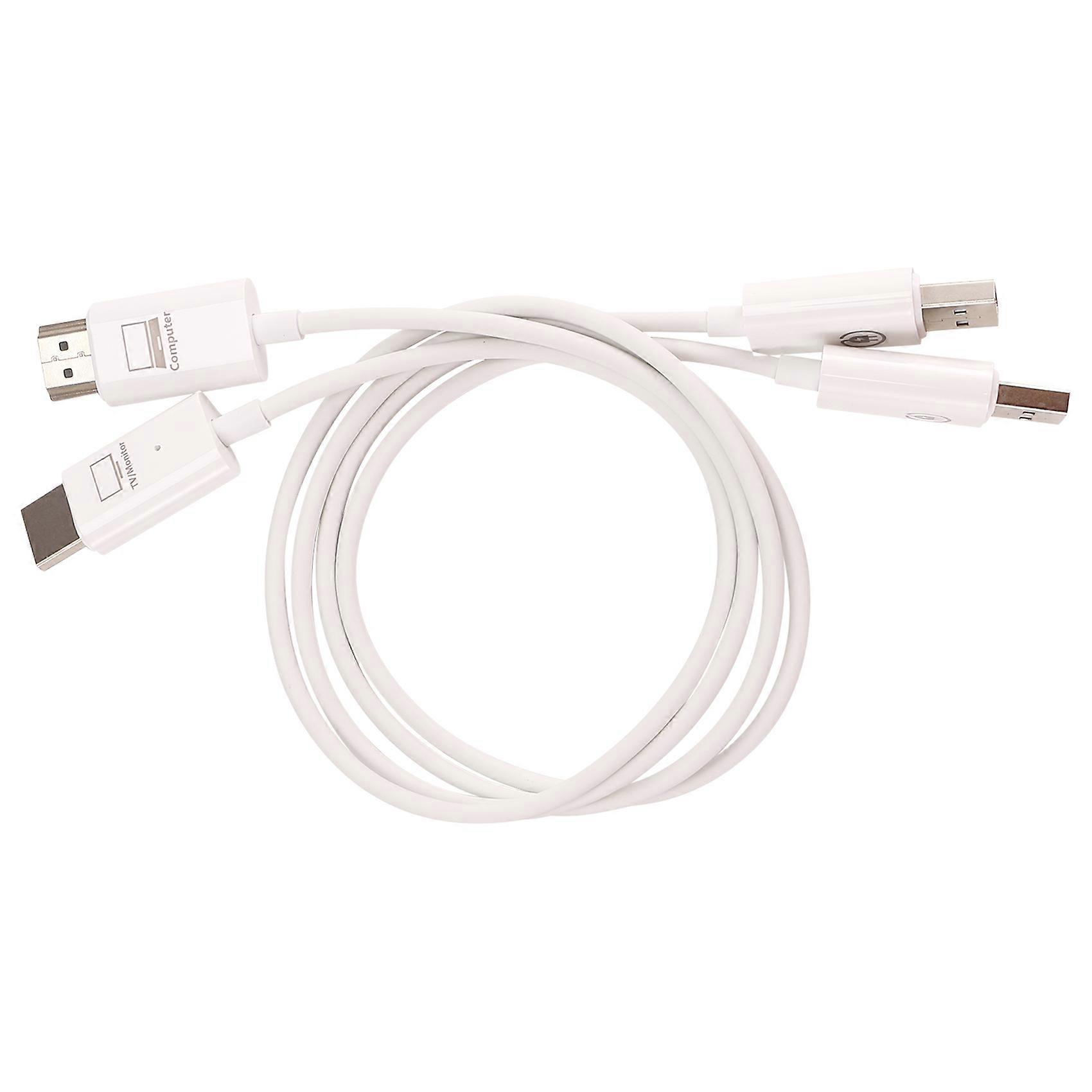 HDMI-Compatible Wireless Transmitter Receiver Extender Kit Wireless Display Dongle for TV Camera Streaming Projector