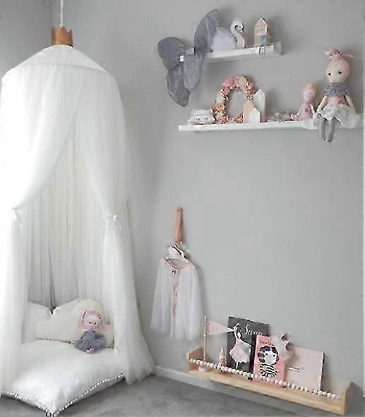 Seng myggnetting for barnerom baldakin kompakt oppbevaring