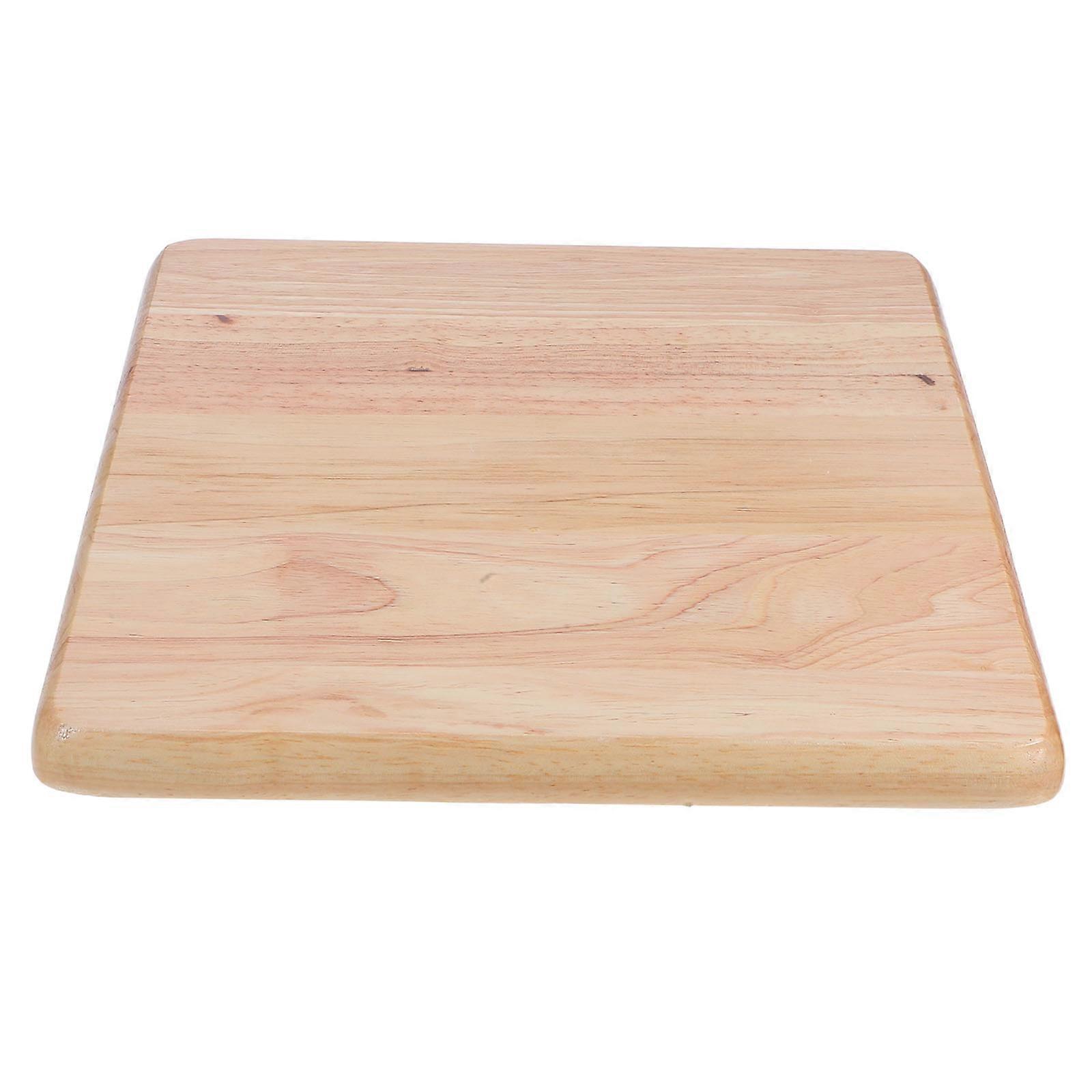 Square Bar Stool Replacement Seat Wooden Stool Top for Kitchen Chairs