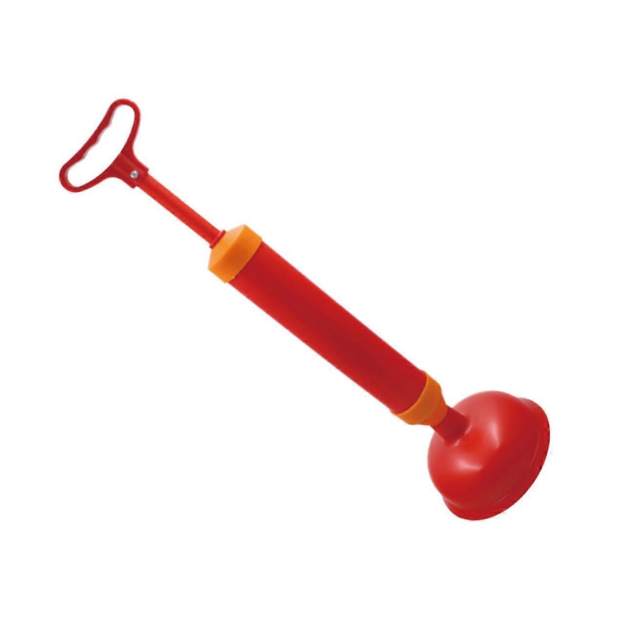 Toilet Plunger with Strong Suction and Comfortable Handle for Home Bathroom and Office Drain Cleaning