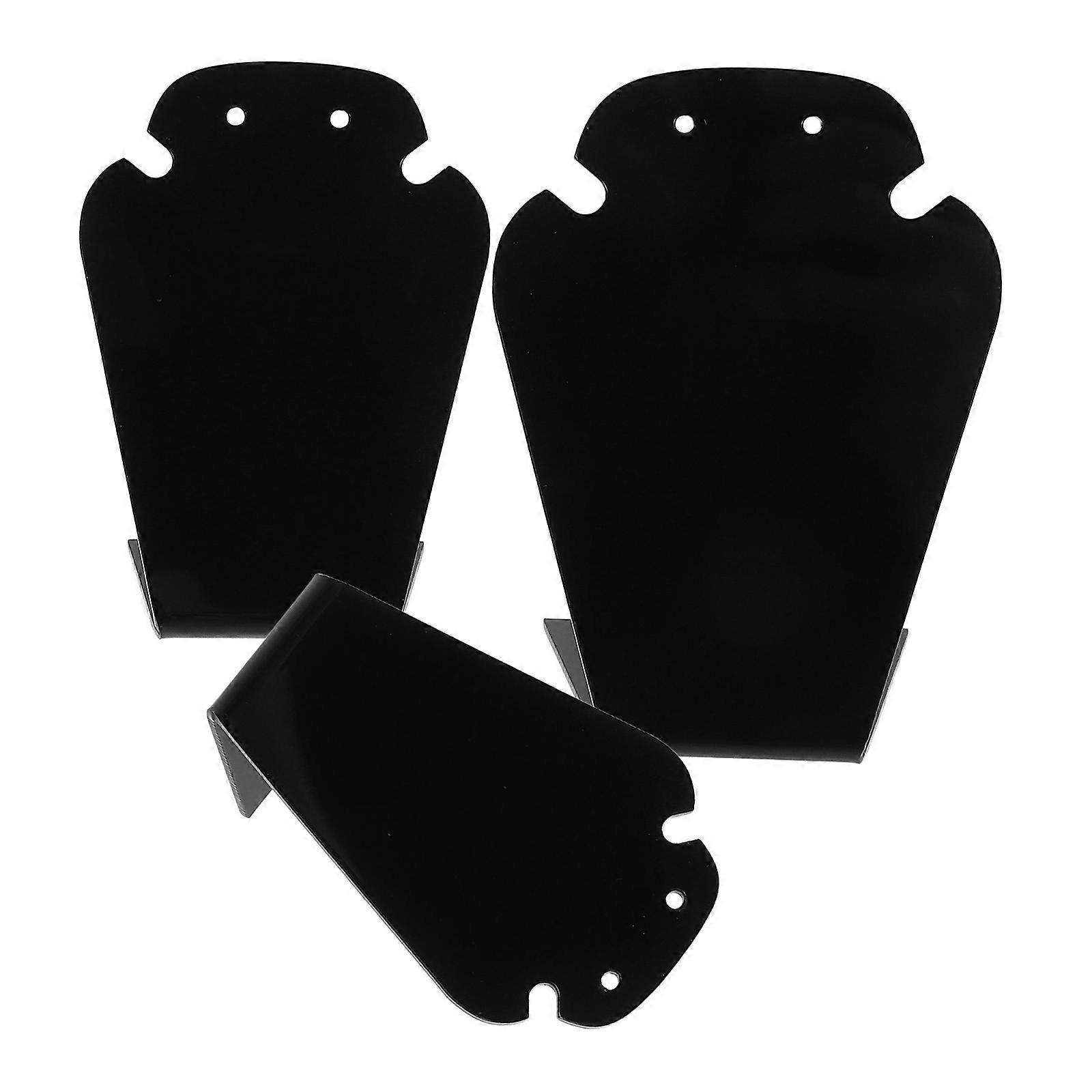 Jewelry Display Stand For Earrings And Necklaces Compact Style For Exhibitions 3Pcs