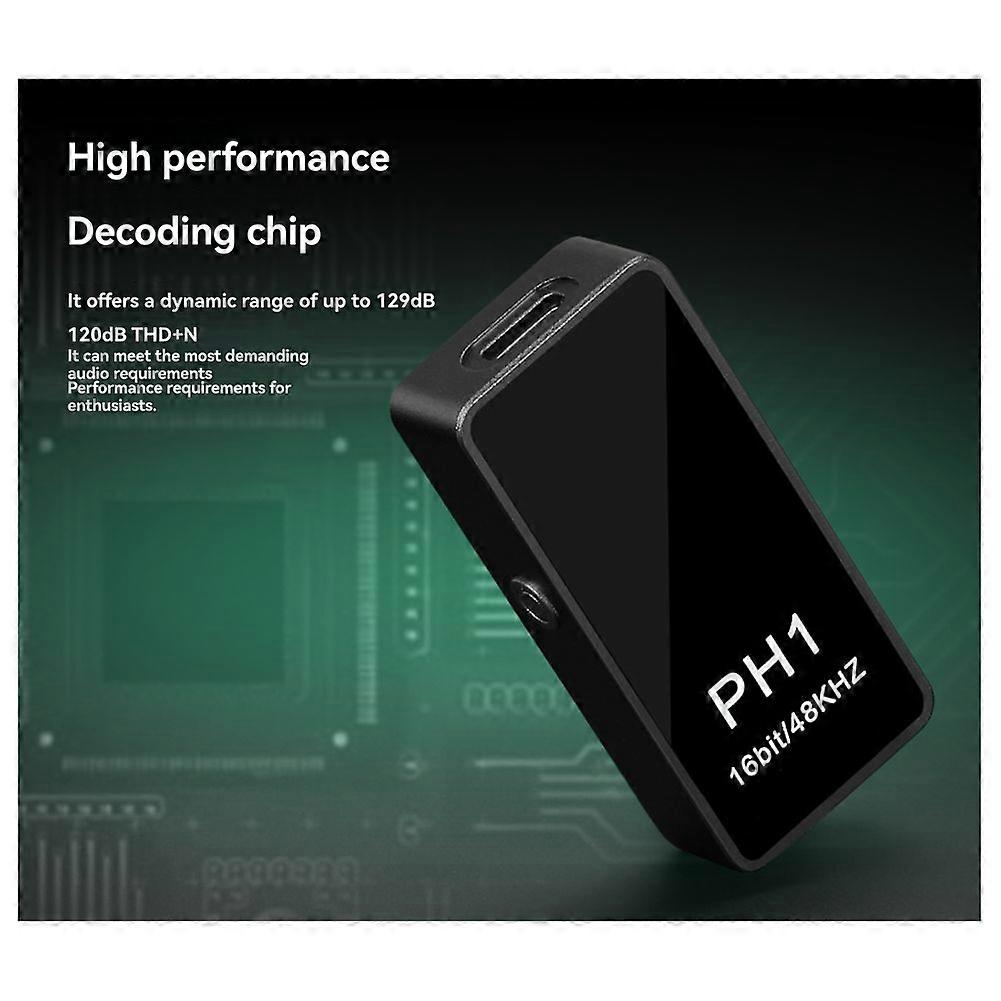 PH1 Small Tail Lossless Decoding Headphone Amplifier Balanced Fever HIFI Portable Audio Decoder Amplifier