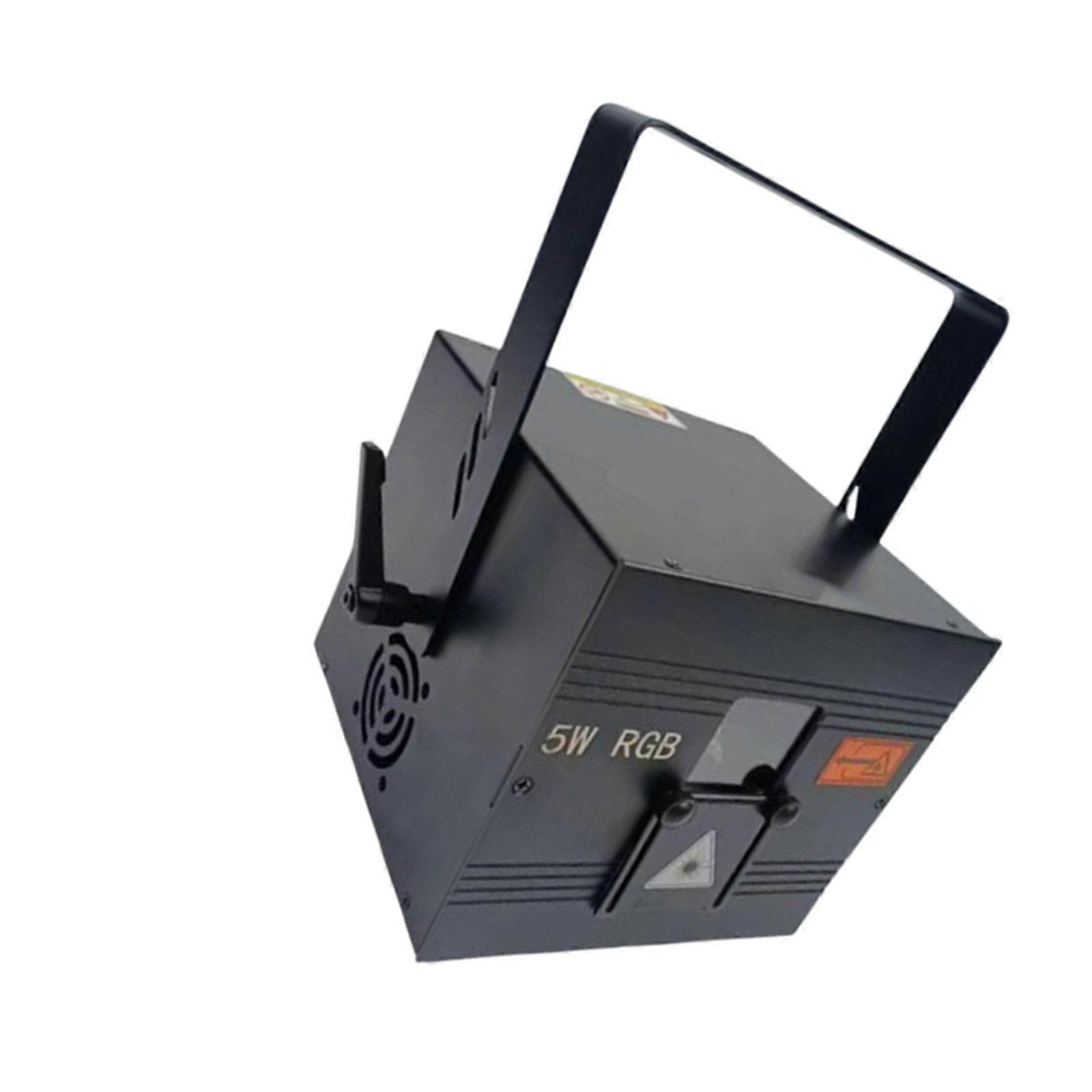 IOS Android App Edit Remote 5W RGB iLDA DMX DJ Show Stage Projector Laser Lights