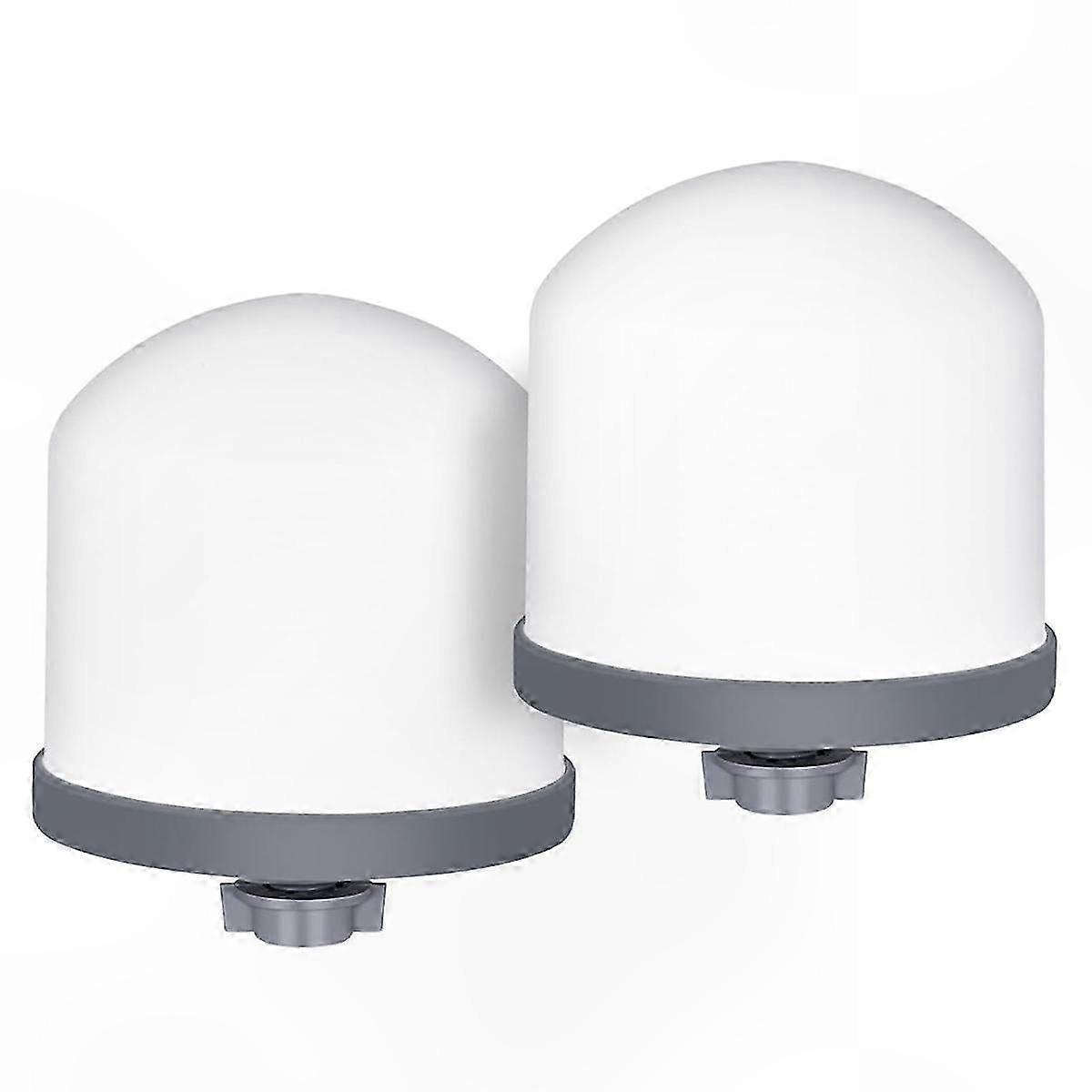 Ceramic Water Purifier Replacement Filters Magnetized Mineral Hemisphere Set