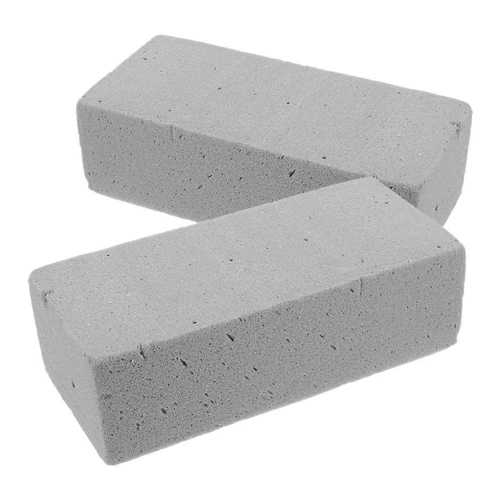 Floral Foam Blocks Insert for Flower 2Pcs Grey Foam for Arrangements