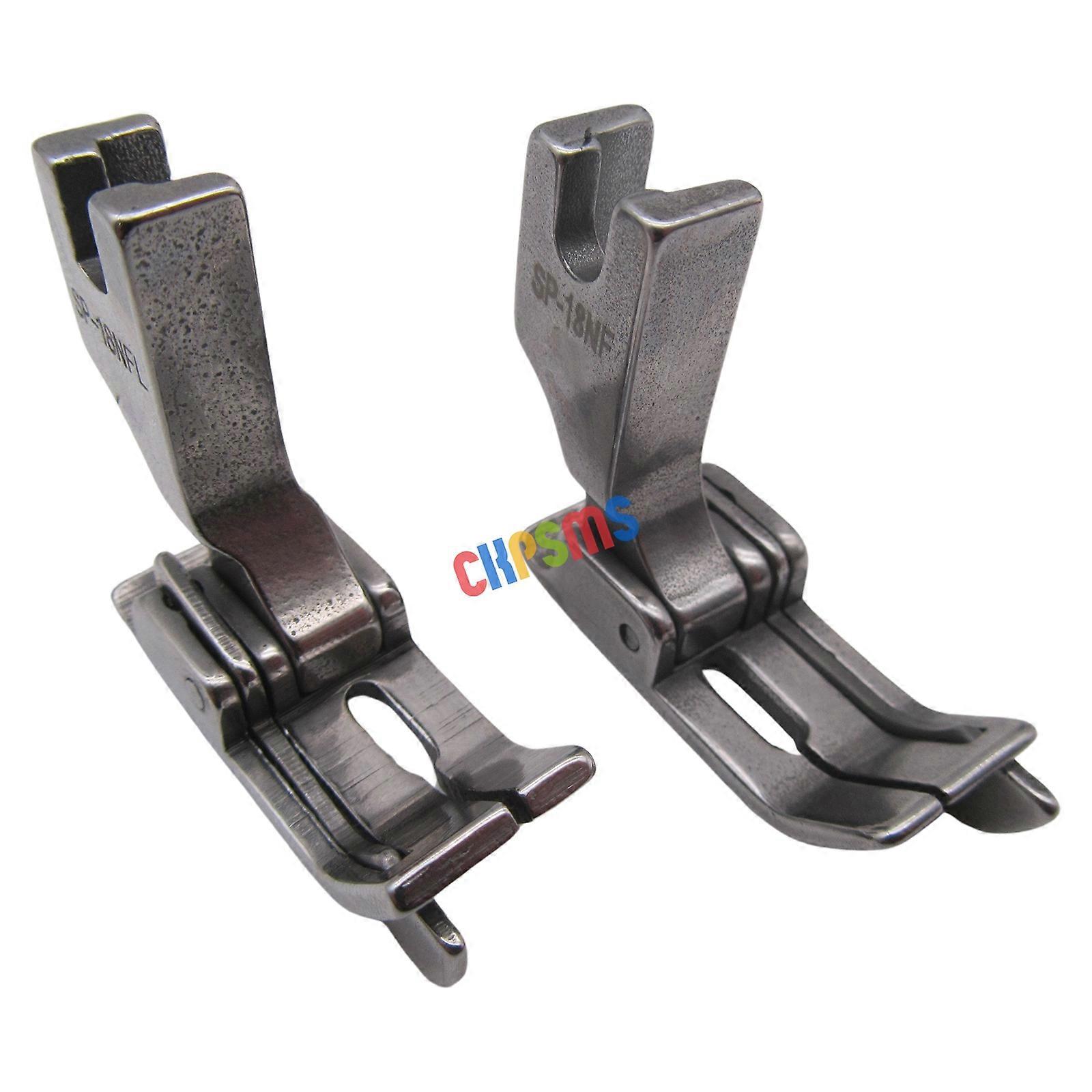 SP18-NF Right / Left Guide Needle Feed Foot FOR Juki DLN-415 DLN-5410 DLN-9010 Brother DB2-B790,DB2-B791 Jack A6F