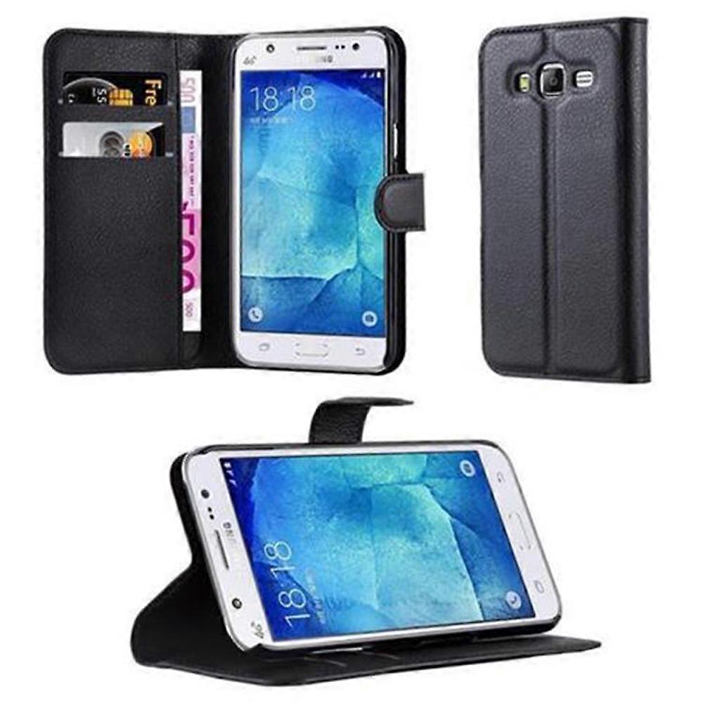 Samsung Galaxy J5 2015 Case - Protective Case with Card Slots and Stand Function