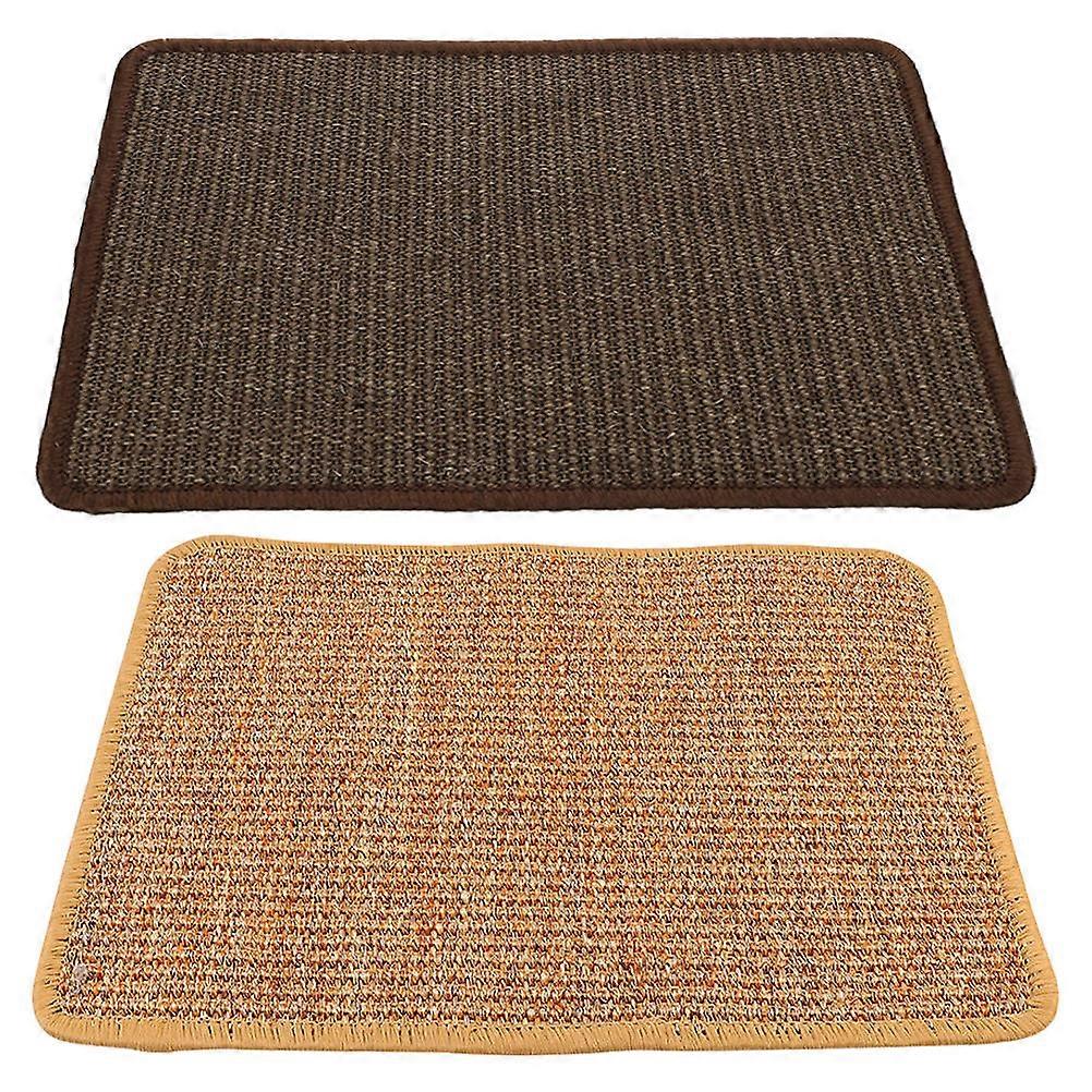 Cat Scratch Pad Cat Scratching Mat for Claw Grinding and Play 2Pcs Kitten