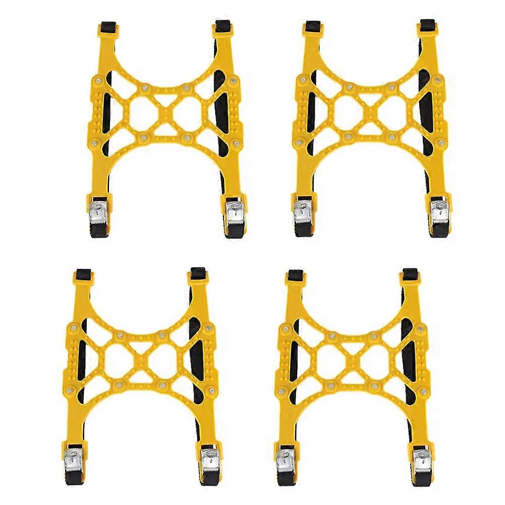 Thickened TPU Snow Chains for SUVs Anti-Slip Traction for Ice Mud and Snow Easy Installation