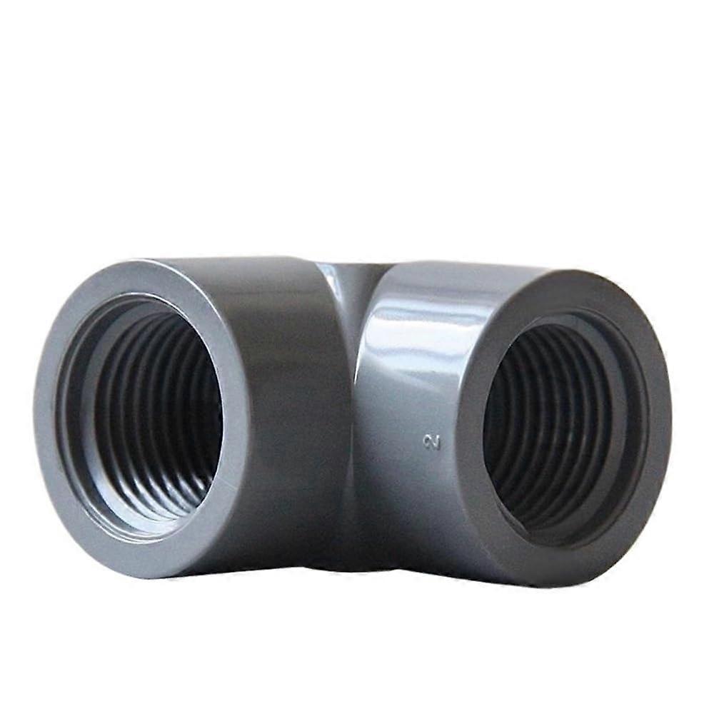 PVC Pipe Fittings Female Thread Connector 1/2 Inch End Cap Adaptor Set 3pcs Red Durable Threads