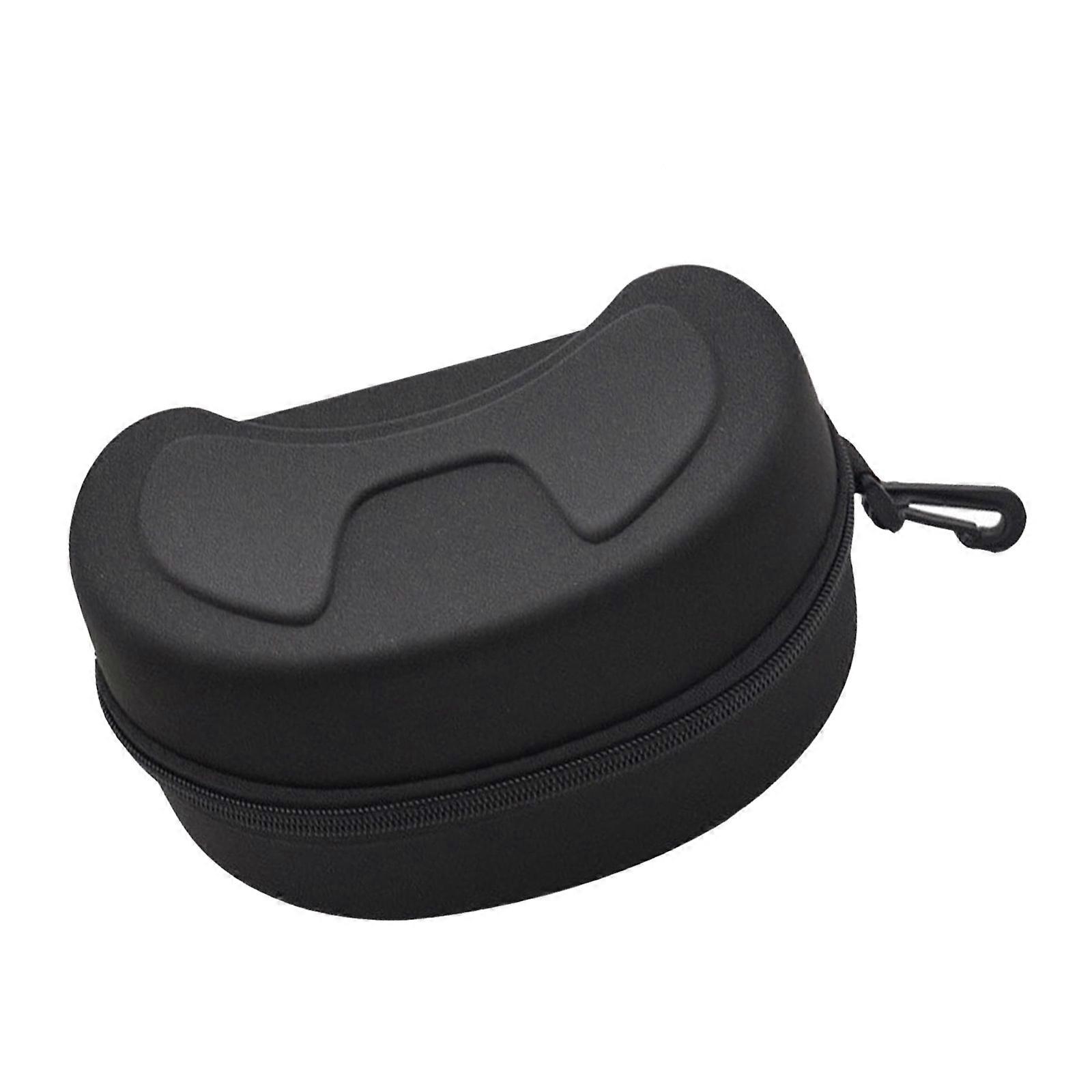EVA Ski Glasses Protective Case Universal Design For Ski Snowboard And Diving Goggles With Zippered Feature Multicolor