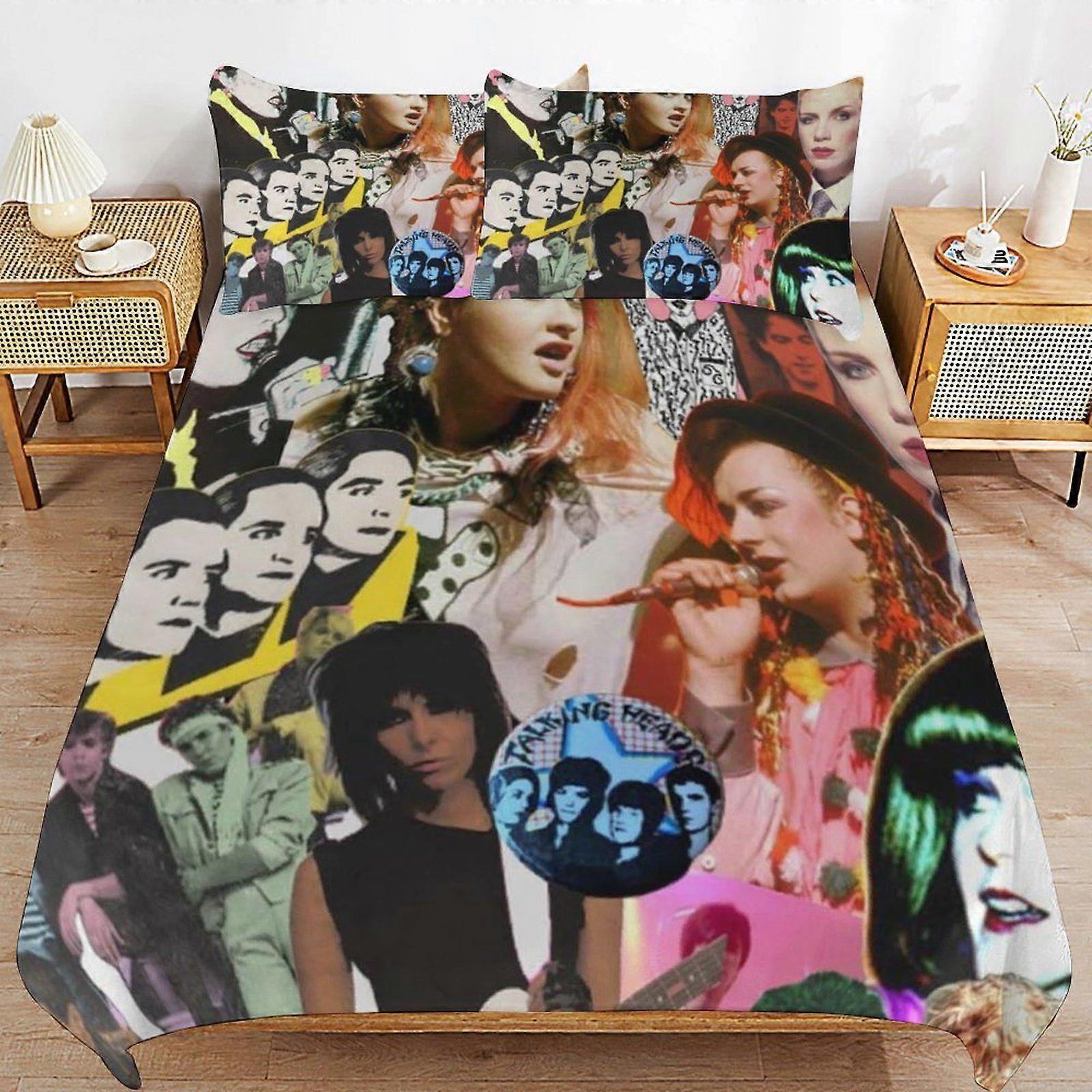 Duran Duran Comfort Base Sleep Solution Tecido resistente e fácil de limpar, conjunto de capa de edredom.