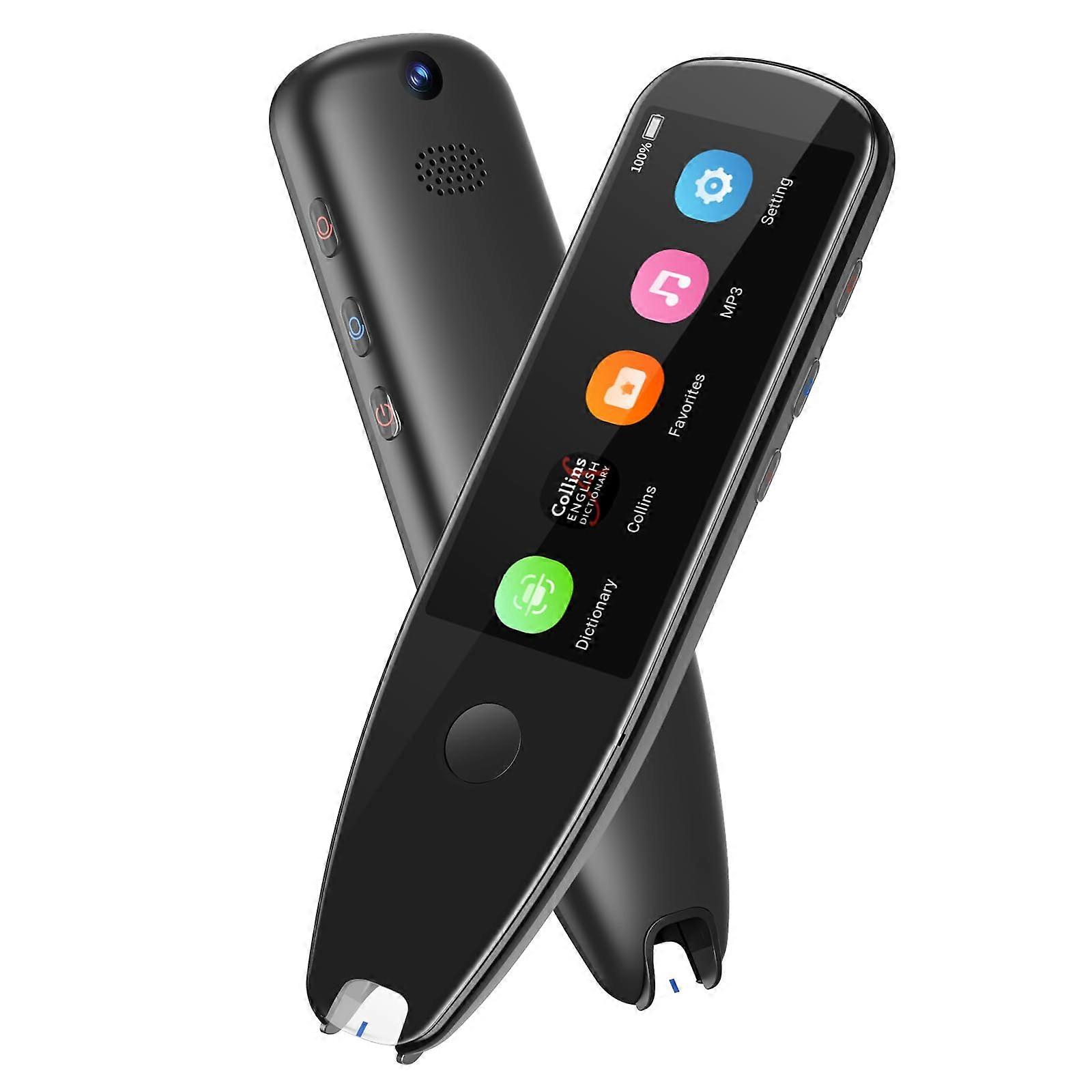 Translation Pen with OCR Text Scanning, RealTime Voice Translator 112 Languages, Touch Screen