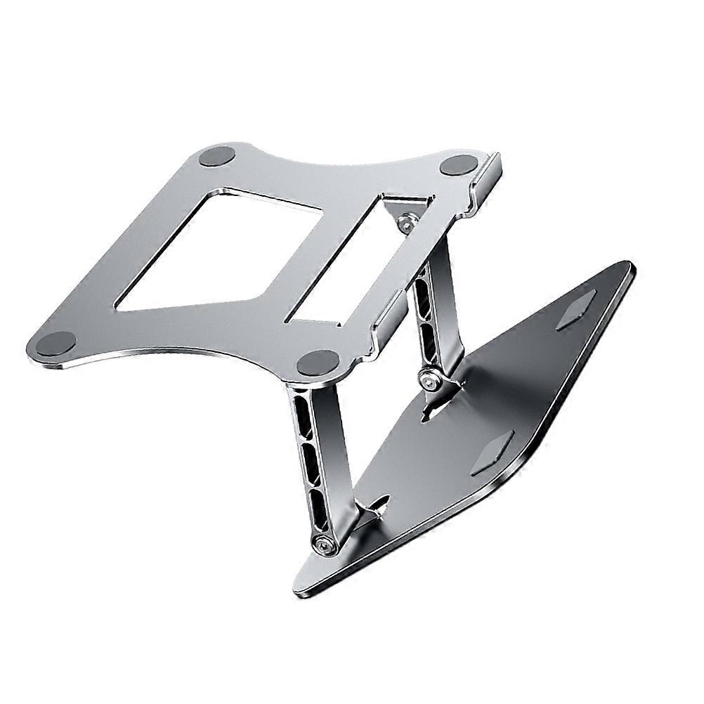 Laptop Stand Folding Laptop Bracket for Holding Use 1Pcs Silver Design