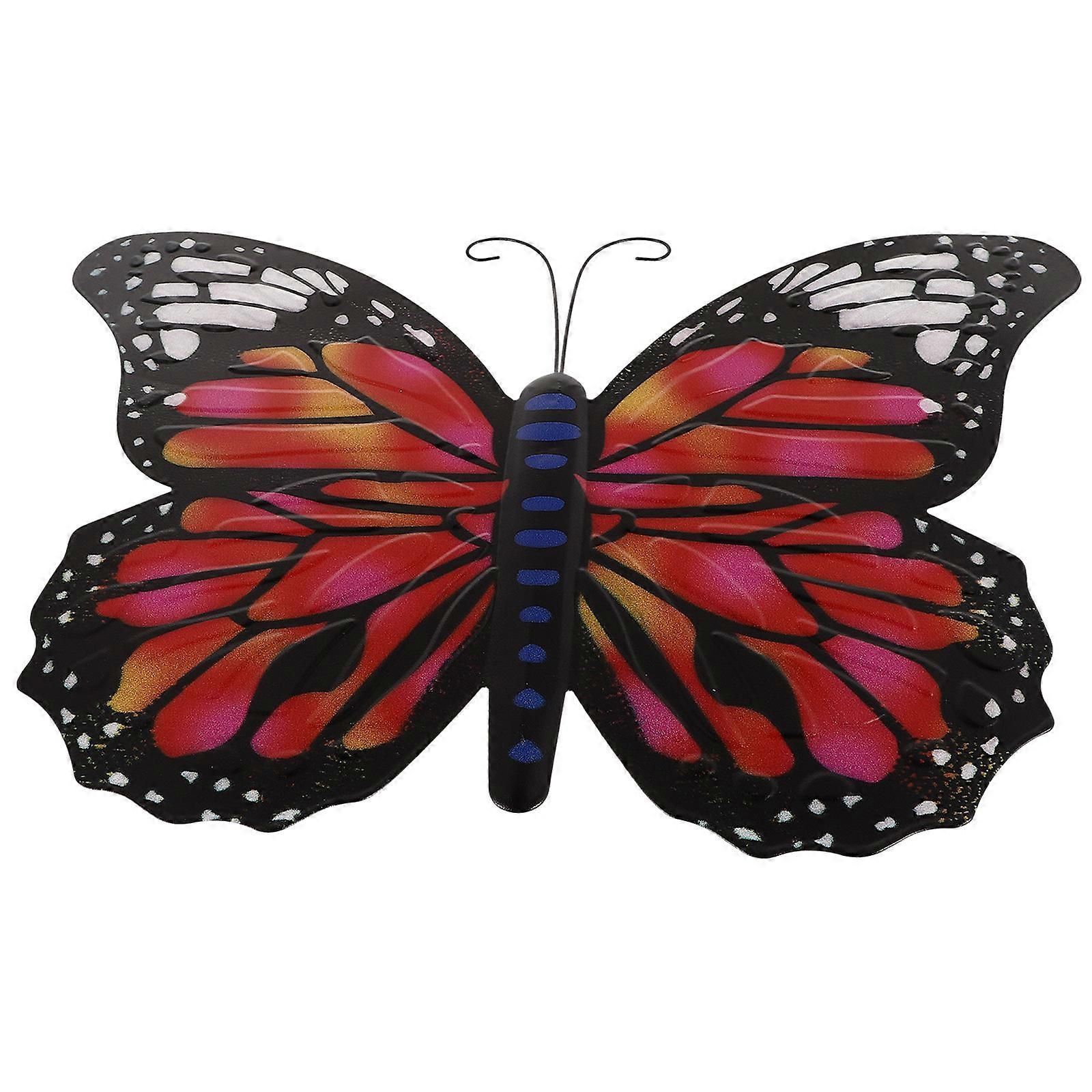 Creative Butterfly-Shape Wall Pendant for Decor 1Pcs Iron Craft