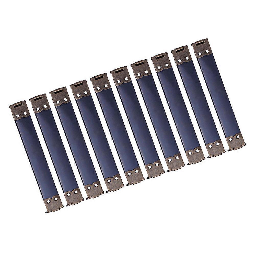 Metal Internal Flex Frames for Handbag Craft Containing 100Pcs Spring Clips