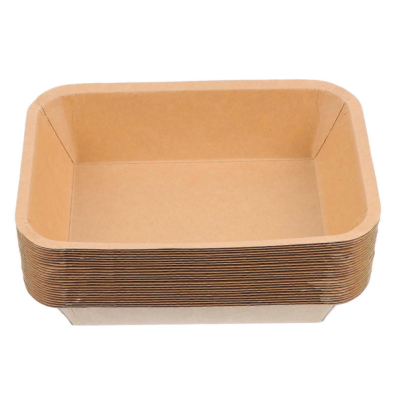 25Pcs Paper for Fried Snack Use Kraft Paper