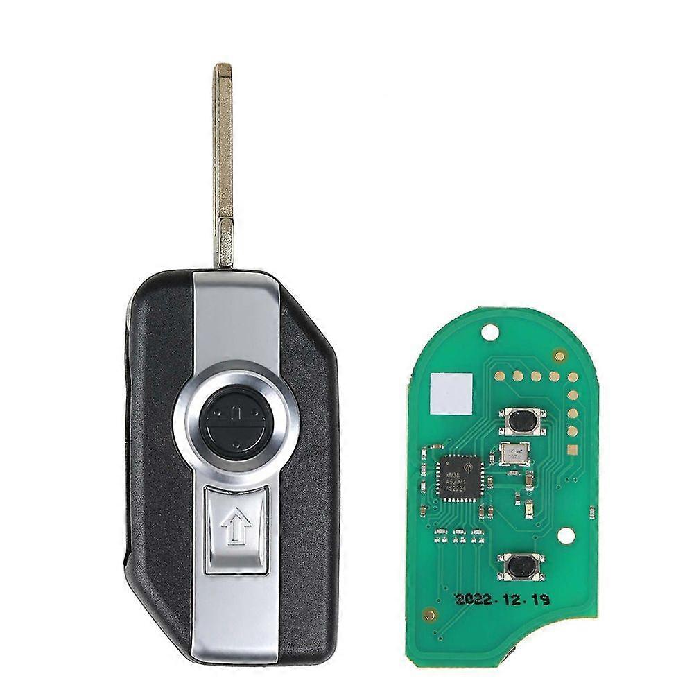 XSBM90GL XM38 Motorcycle Smart Flip Remote Key with 8A Chip&Shell for BMW