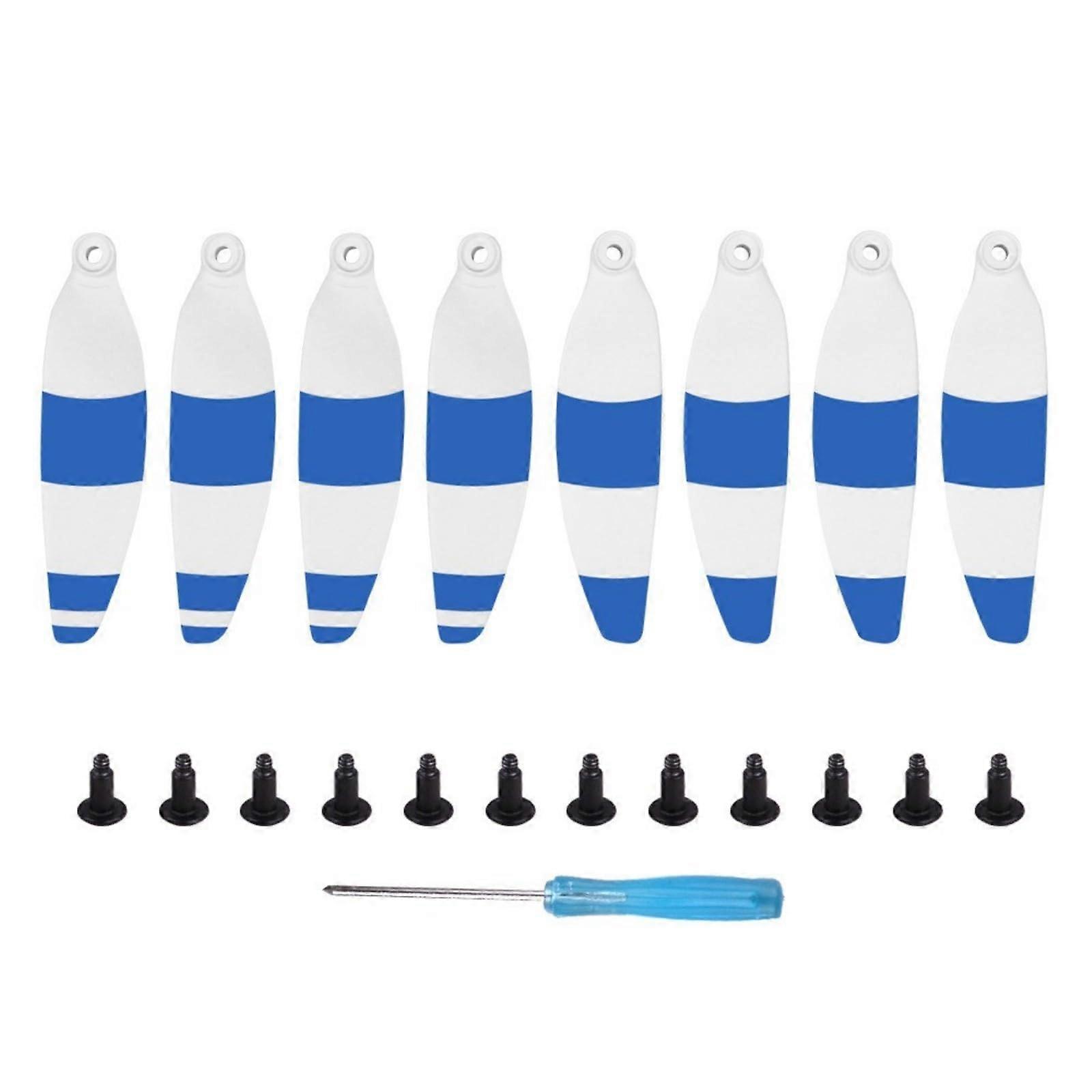 4726F Low Noise Quick Release Drone Propellers Blue and White ABS Blades for Quiet Flight