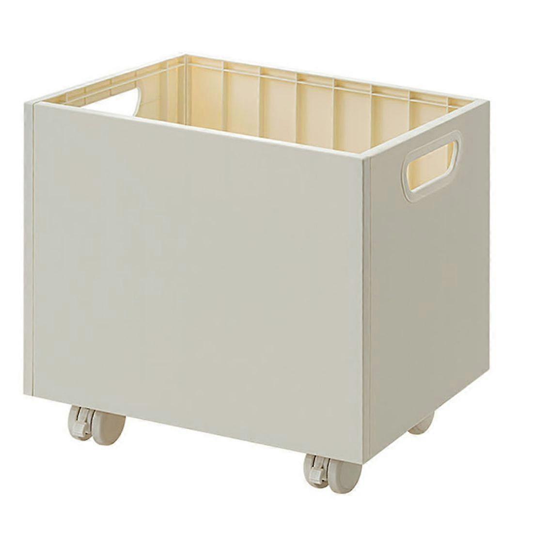 Book Box Book Storage Box with Side Handles Stackable 50kg Load Bearing Multifunctional Use File Storage Bins