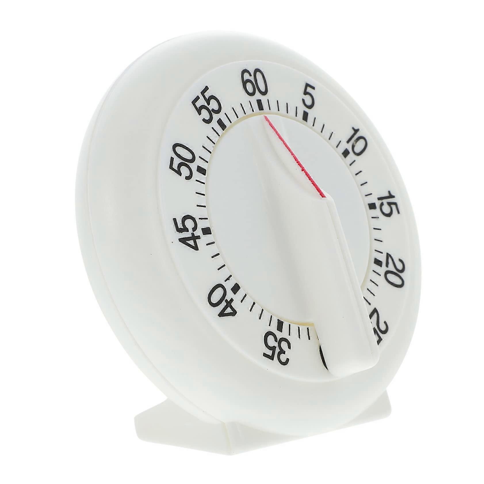 Magnetic Mechanical Kitchen Timer with Visual Display for Cooking and Baking Sessions