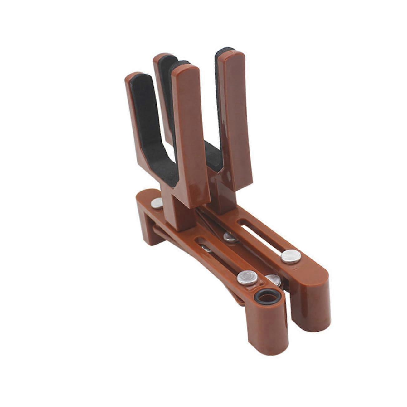 Foldable Violin Stand with Stable Floor Support, Portable Holder and Display Rack for Accessories