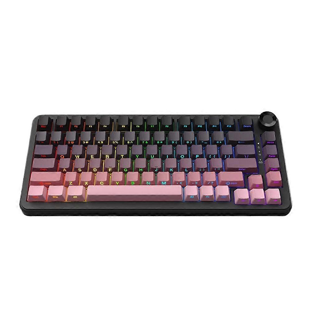 75% Wireless Mechanical Gaming Keyboard with RGB Lighting, Bluetooth, Gasket Structure