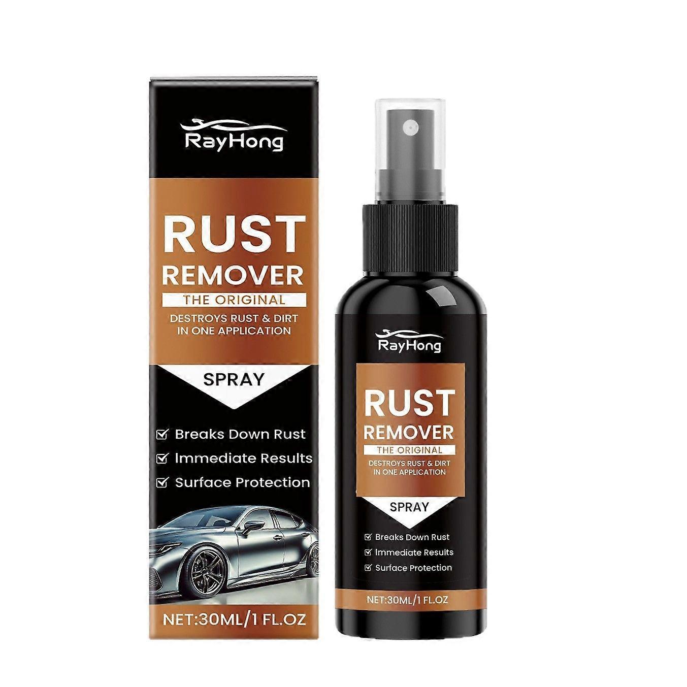 1~3x Rust Remover Spray, Car Scratch Remover, Rust Remover for Metal